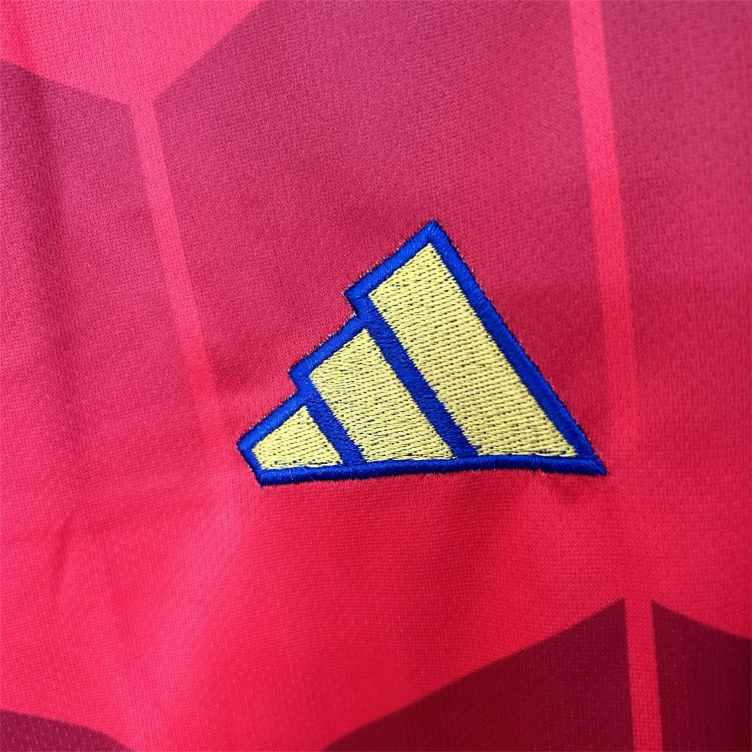 Spain 25-26 Red and Blue Throwback Style Jersey - Fans Version - ManixJersey