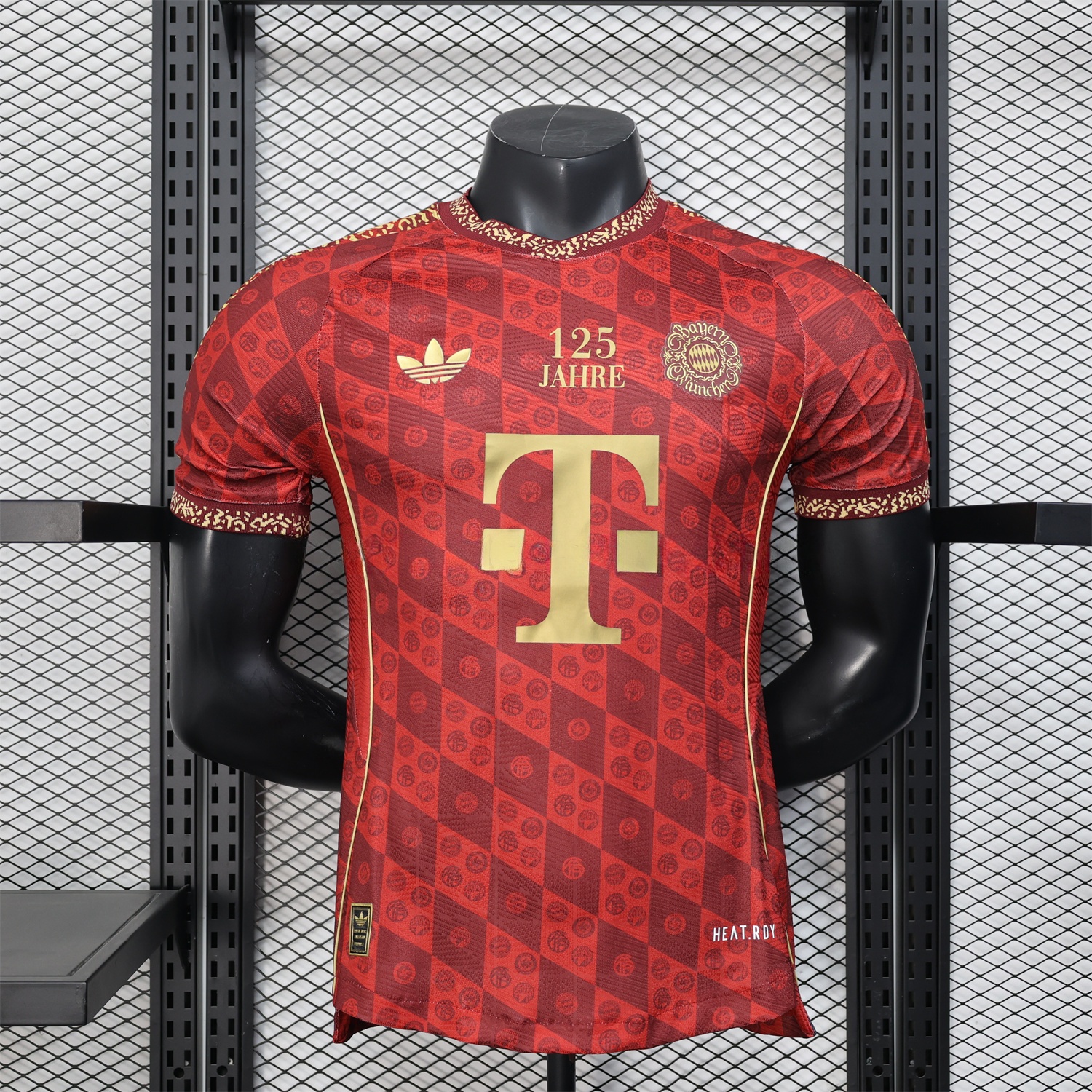 Bayern Munich 2025 125th Anniversary Diamond Pattern Special Jersey - Player Version - ManixJersey
