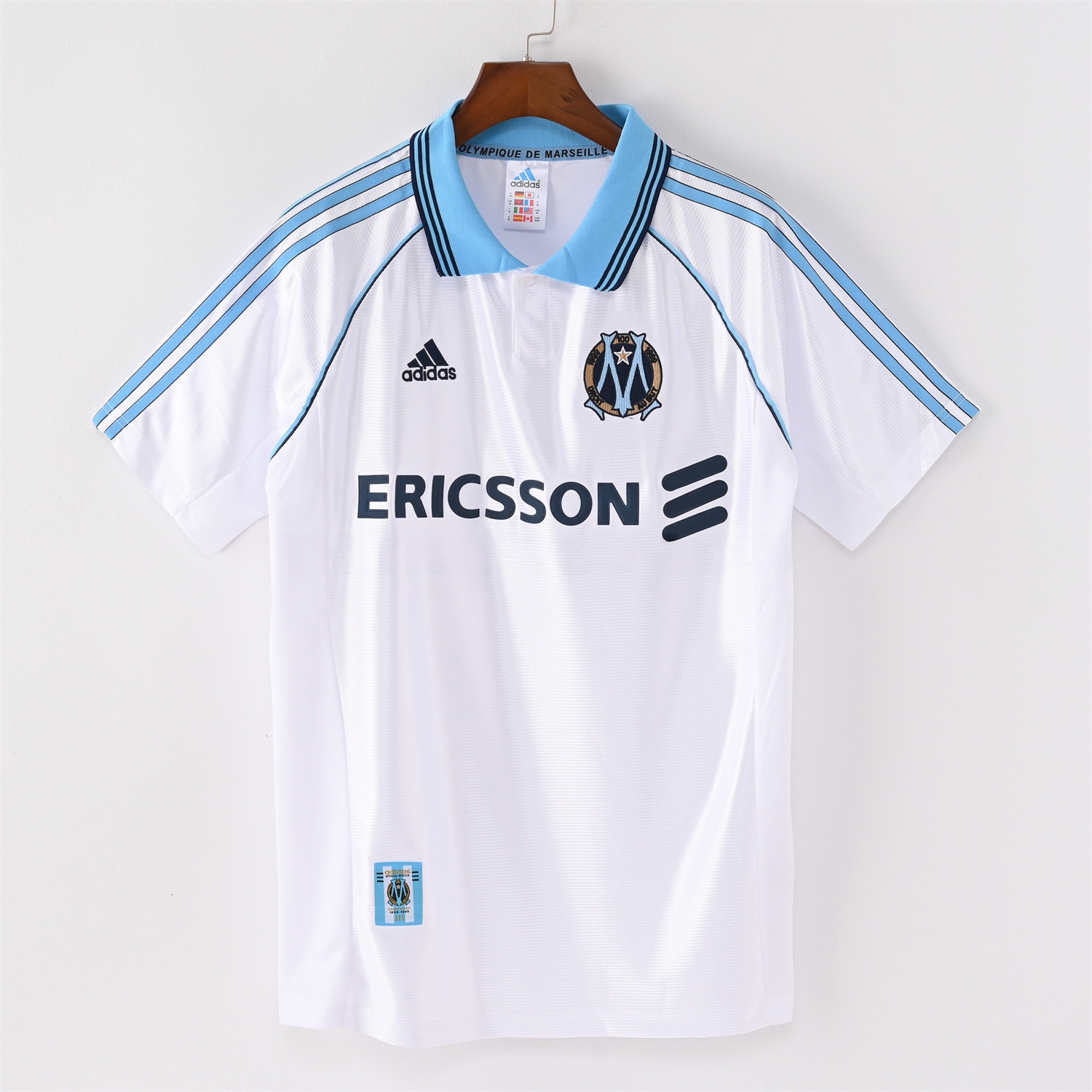 Retro Marseille 1998-99 Home Jersey - ManixJersey