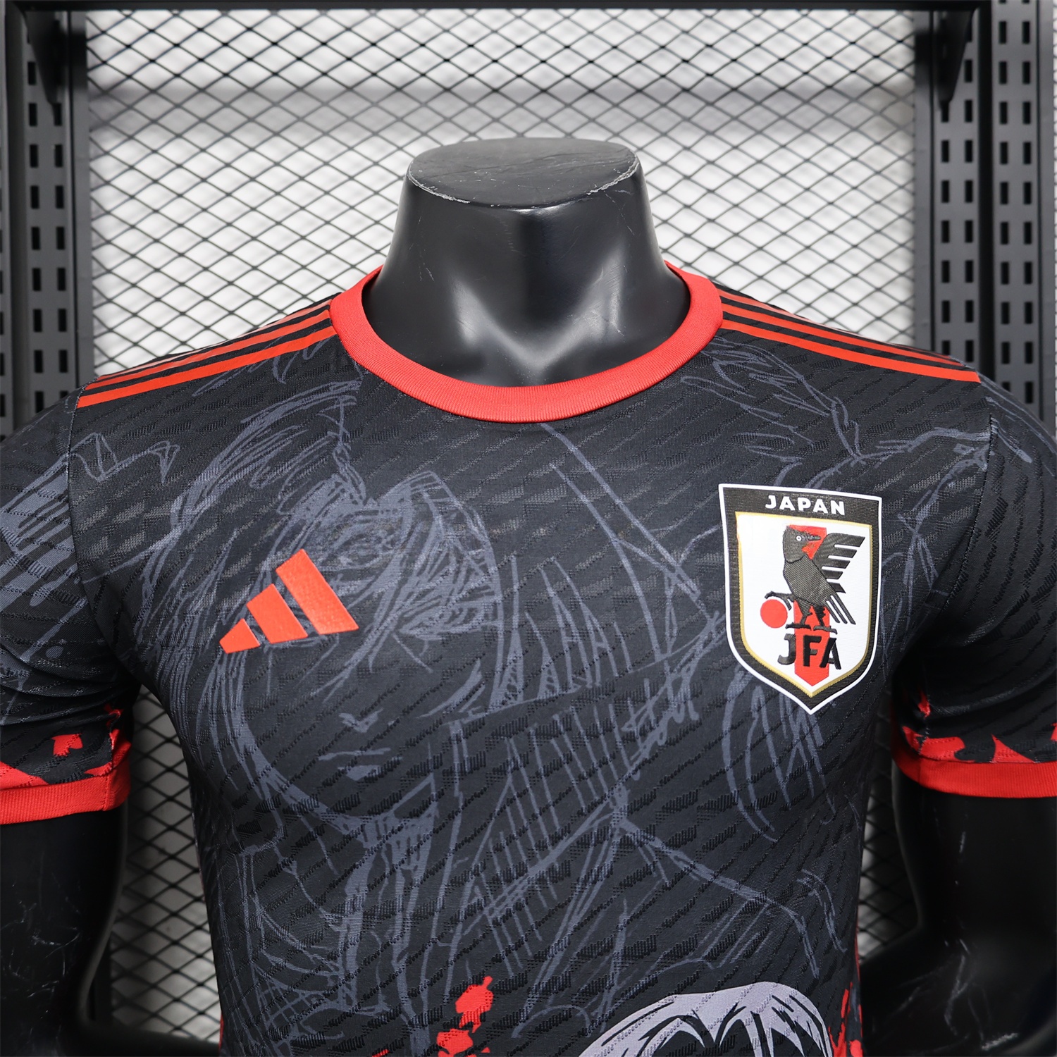 Japan 25-26 Uchiha Itachi Amaterasu Special Edition Jersey - Player Version - ManixJersey