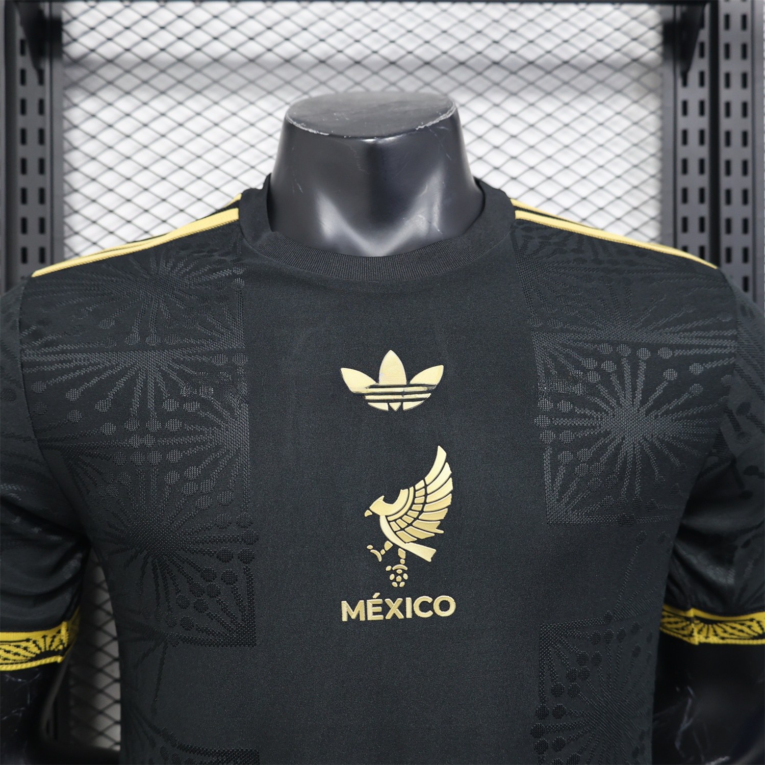 Mexico 2025 Gold Cup Home Black Jersey - Player Version - ManixJersey