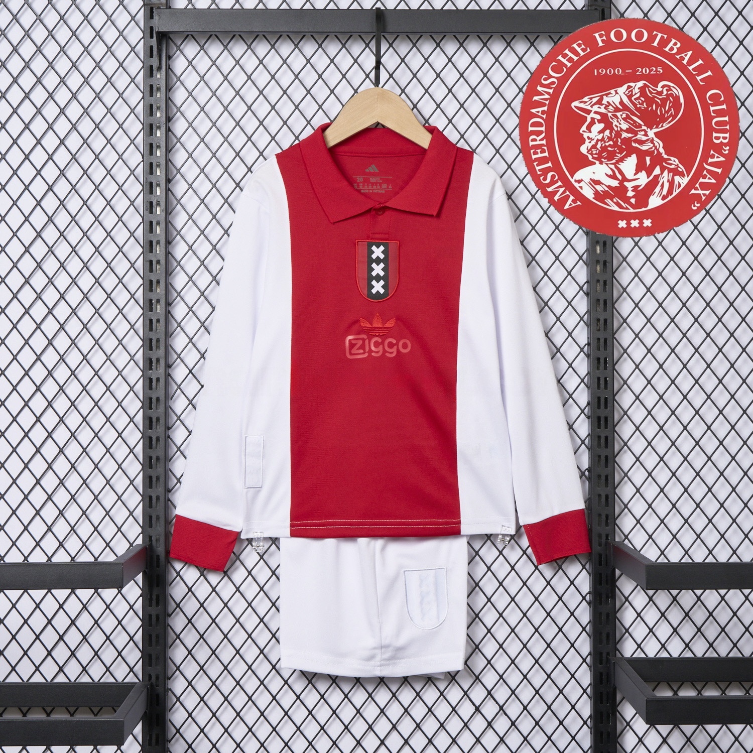 Ajax 2025 125-Year Anniversary Long Sleeve Kids Kit - ManixJersey