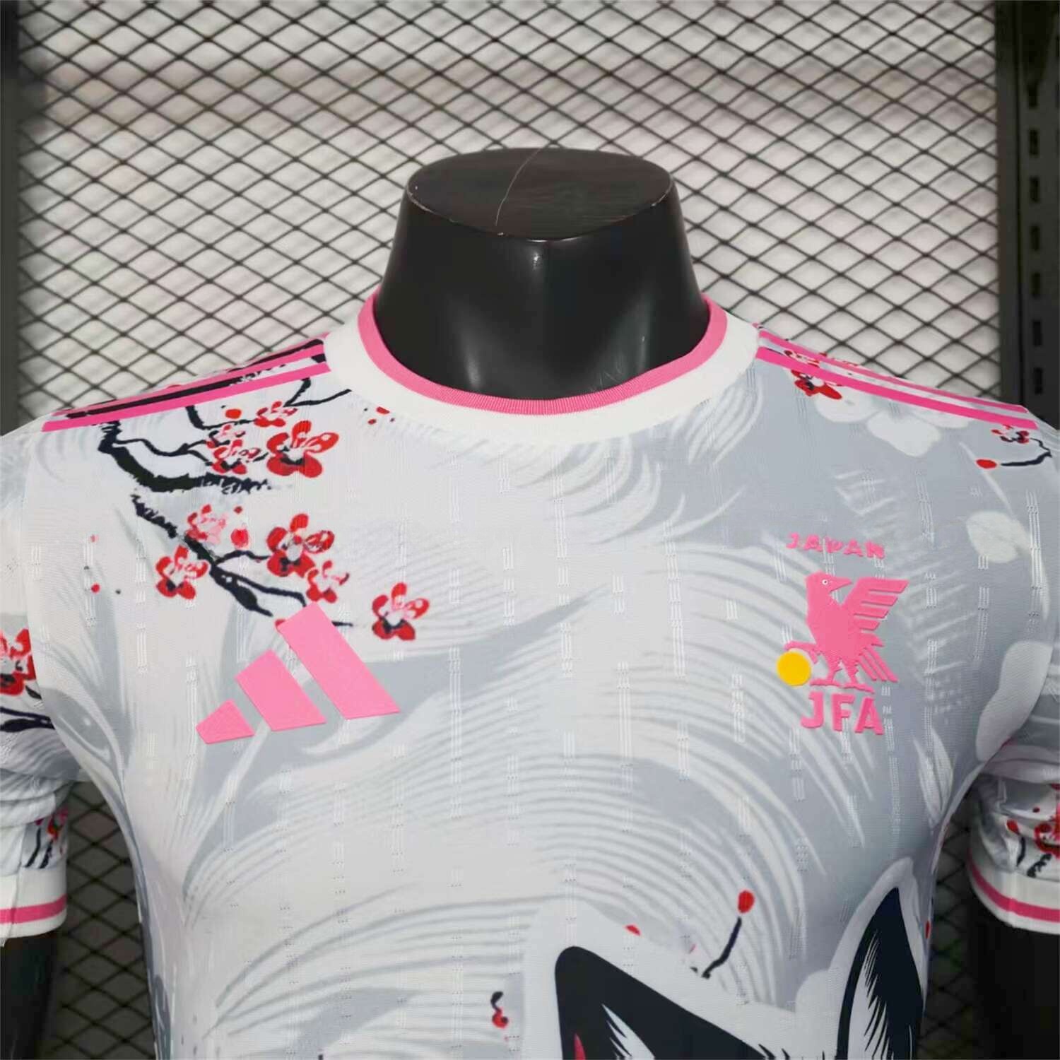 Japan 25-26 Plum Blossom and Snow Fox White Jersey - Player Version - ManixJersey