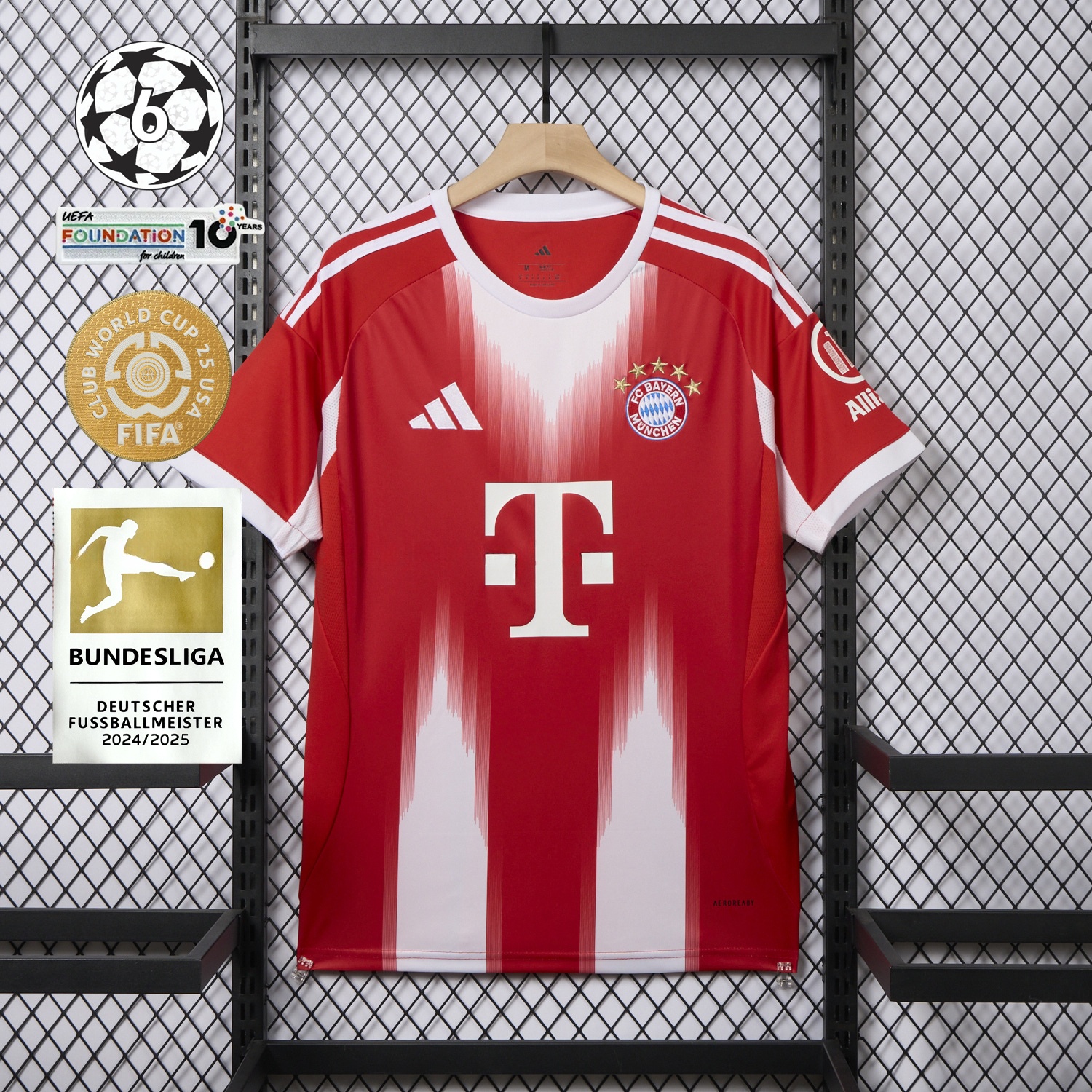 Bayern Munich 25-26 Home Red Jersey - Fans Version - ManixJersey