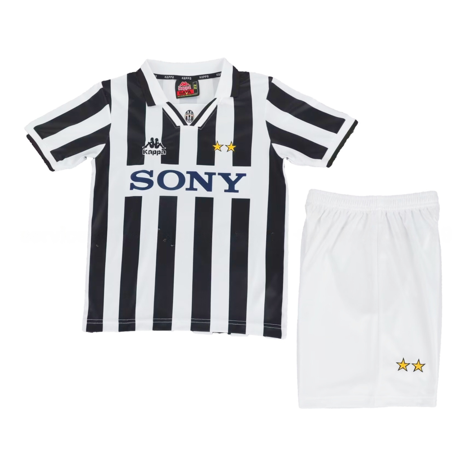 Retro Juventus 1995-97 Home Kids Kit - ManixJersey