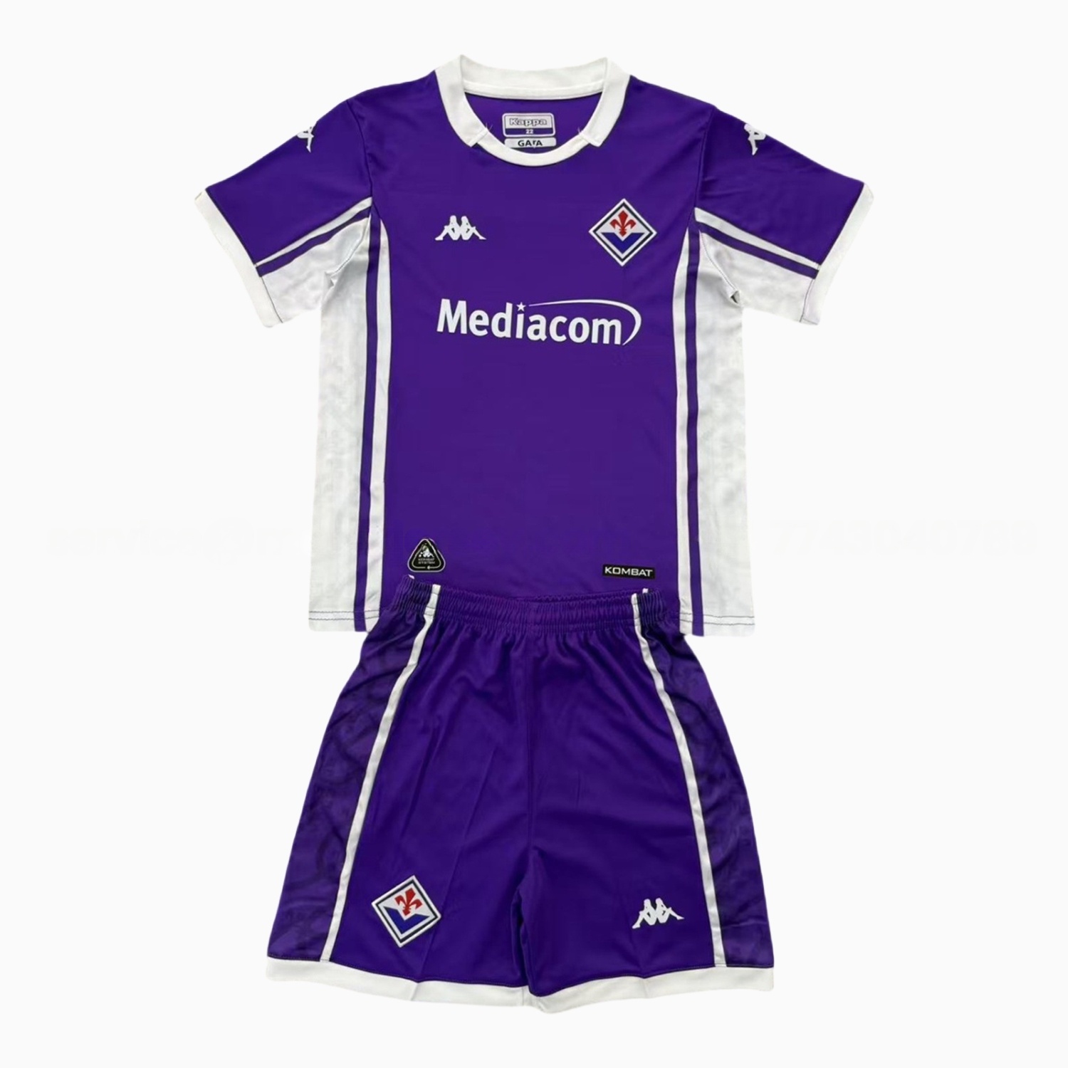 Fiorentina 25-26 Home Men's Adult Jersey Set - Fans Version - ManixJersey