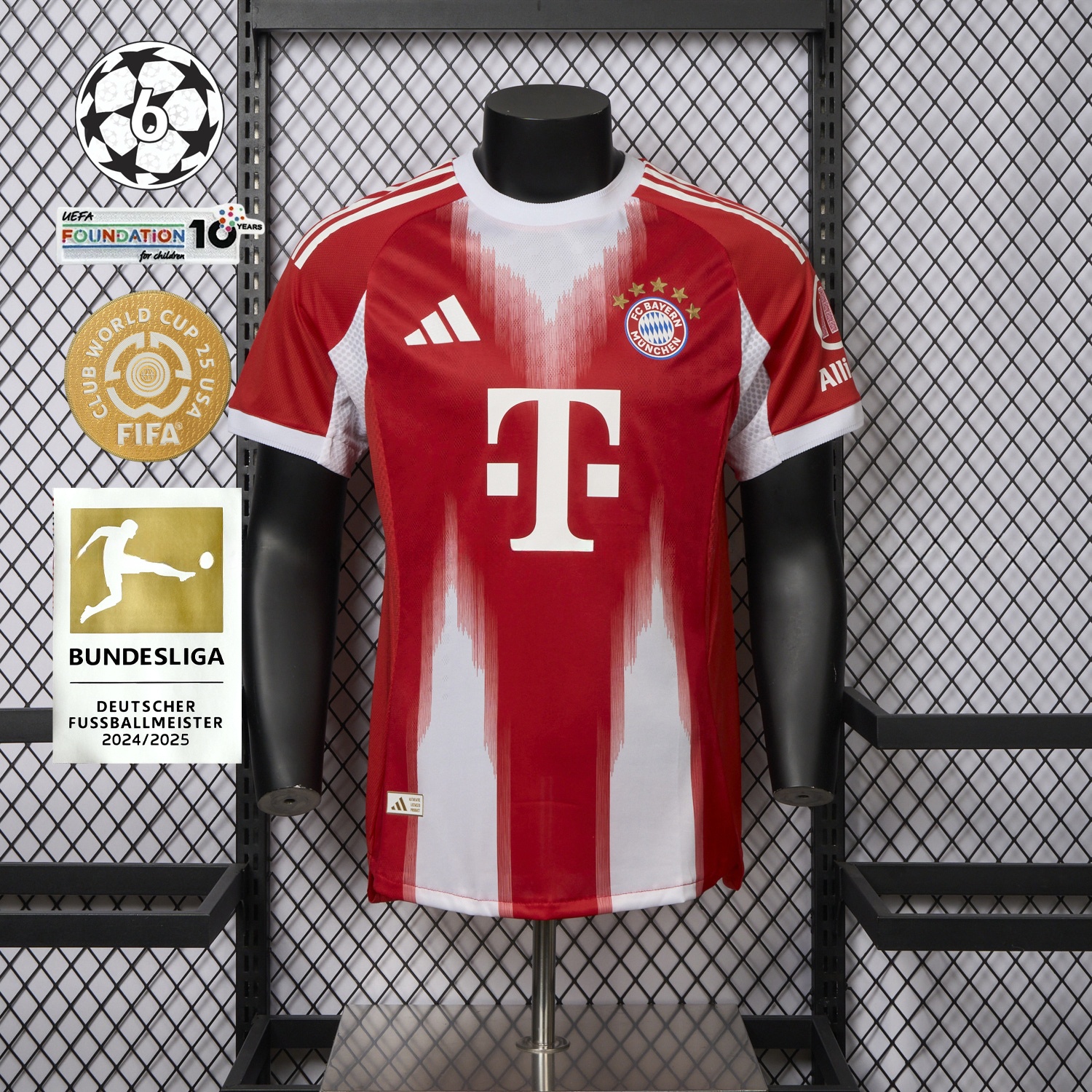 Bayern Munich 25-26 Home Red Jersey - Player Version - ManixJersey