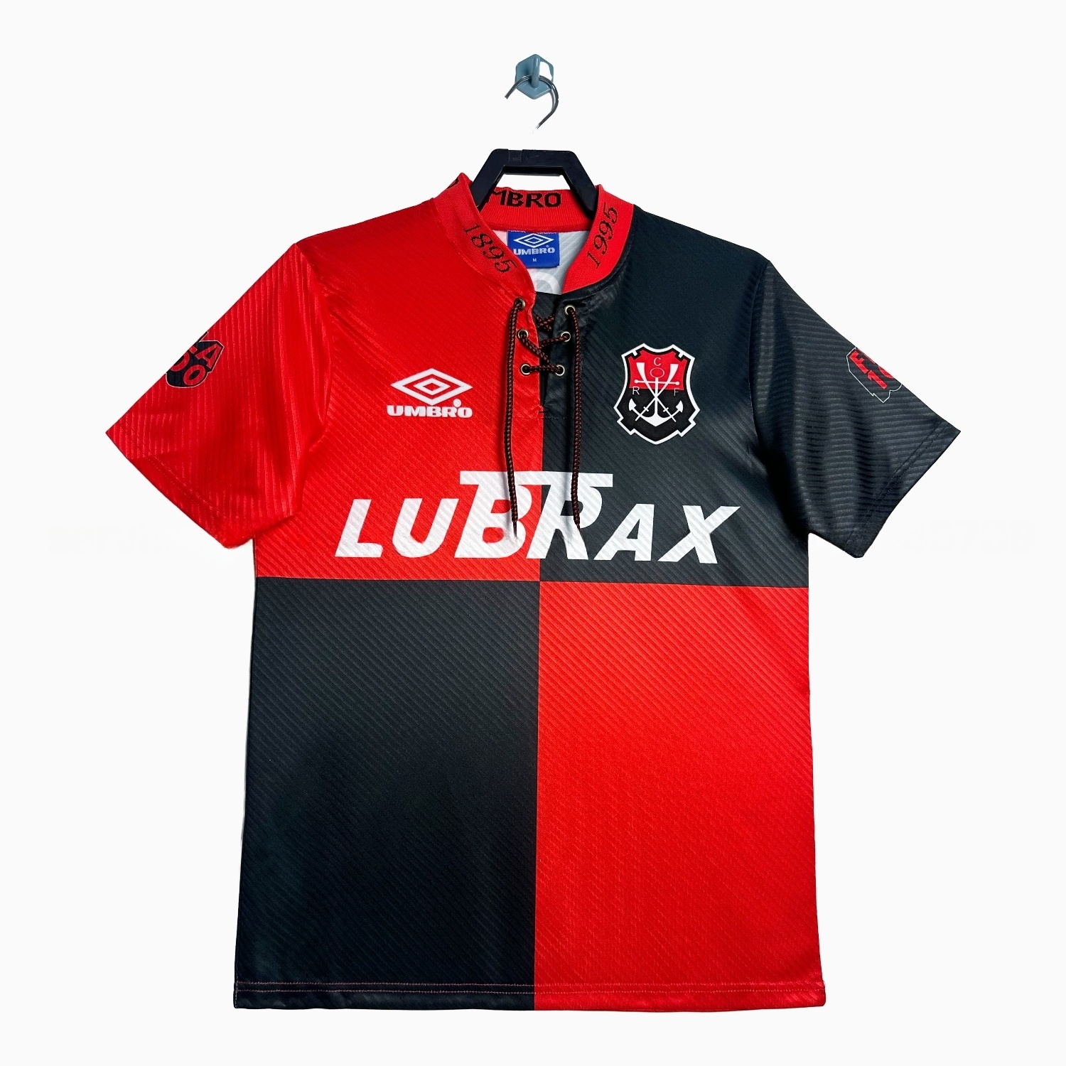 Retro Flamengo 1995 Centenary Anniversary Jersey with Printed Number 100 - ManixJersey