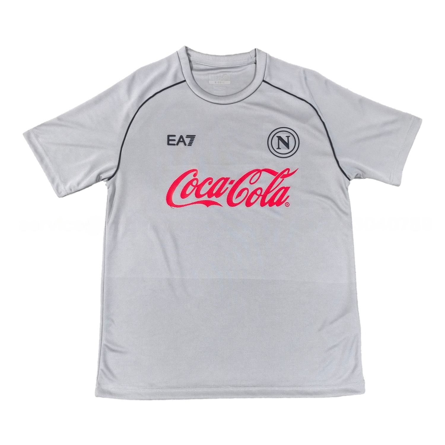 Napoli 24-25 Grey Pre-Match Training Jersey - Fans Version - ManixJersey