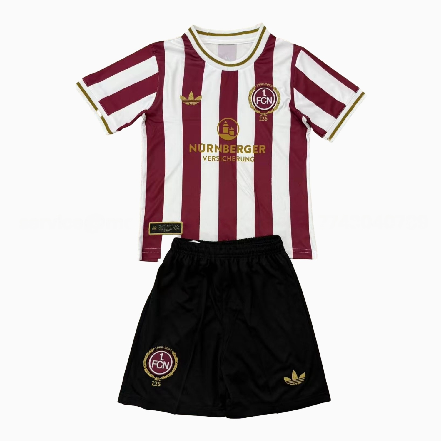 Nürnberg 24-25 125-Year Anniversary Men's Adult Jersey Set - Fans Version - ManixJersey