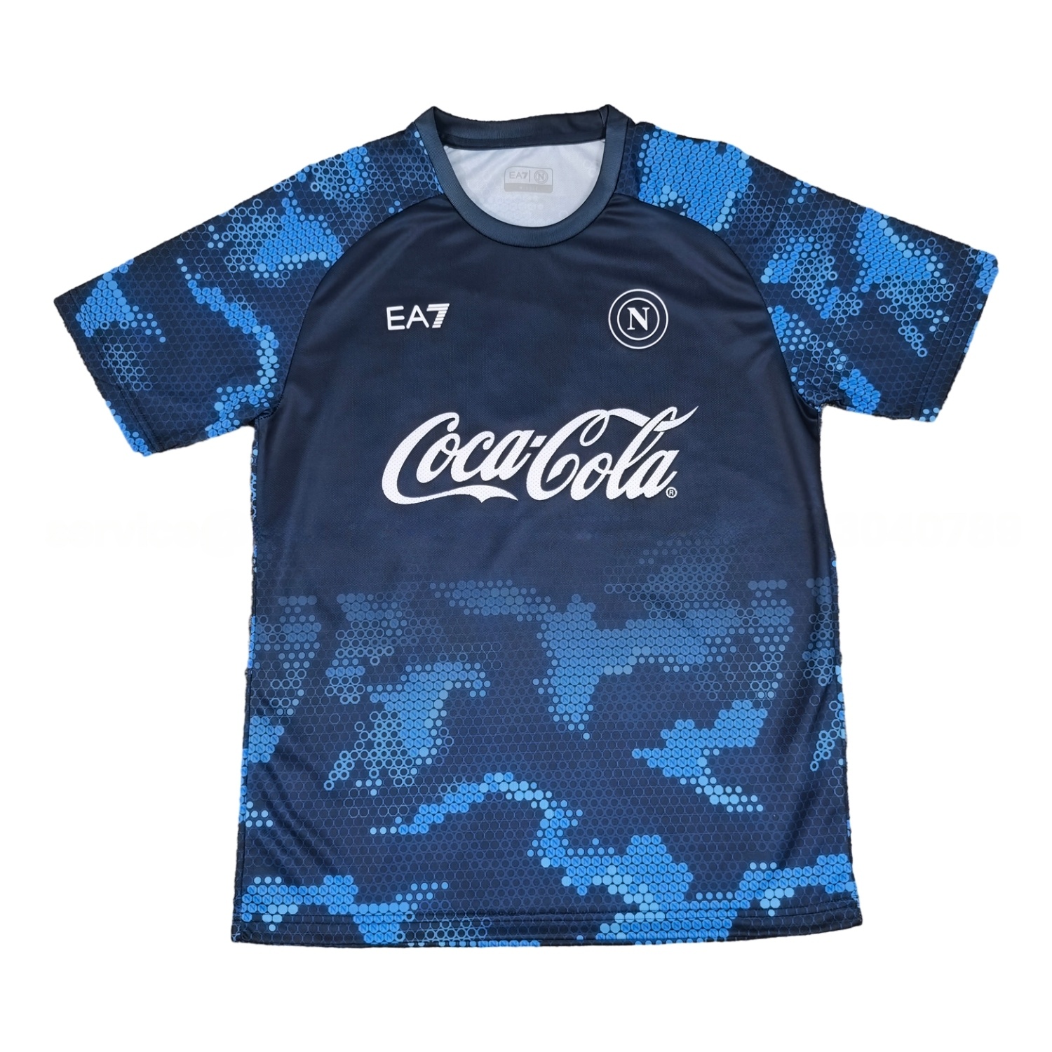 Napoli 24-25 Navy Blue Pre-Match Training Jersey - Fans Version - ManixJersey