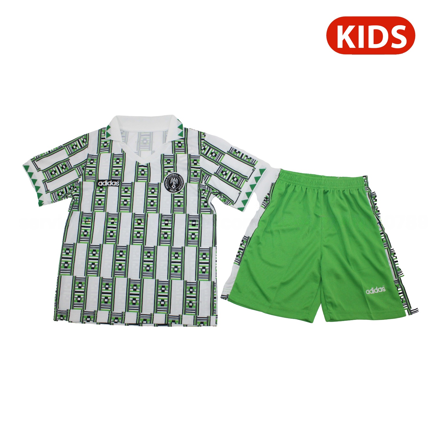 Retro Nigeria 1994 Away Kids Kit - ManixJersey