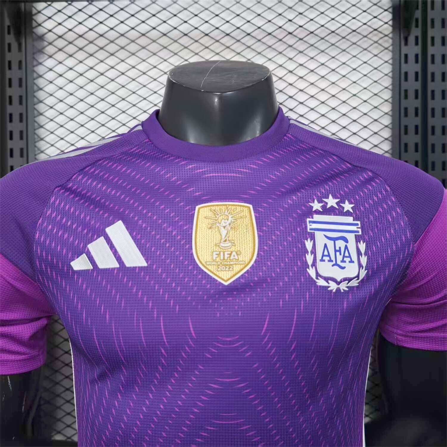Argentina 25-26 Purple Goalkeeper Jersey - Player Version - ManixJersey