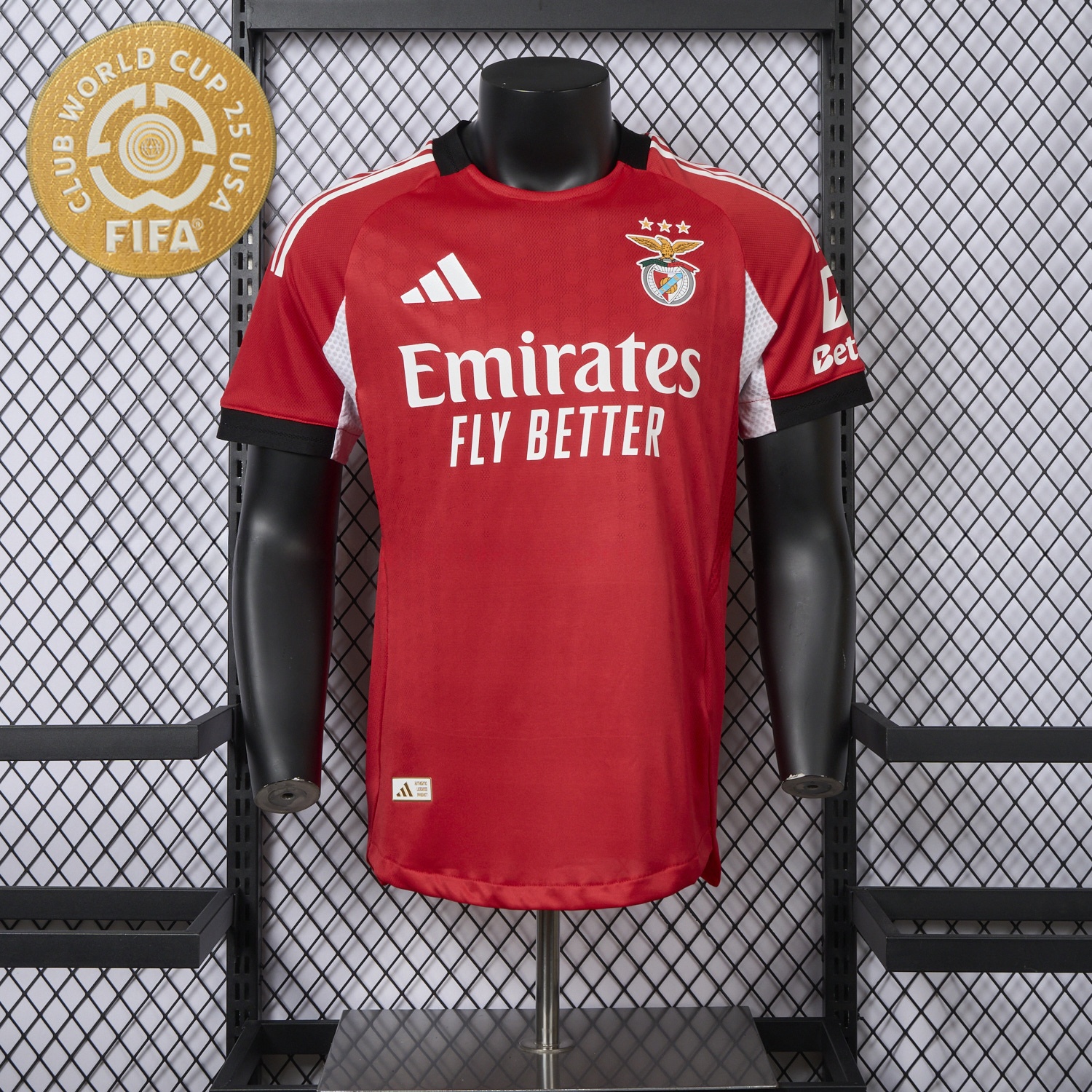 Benfica 25-26 Home Jersey - Player Version - ManixJersey