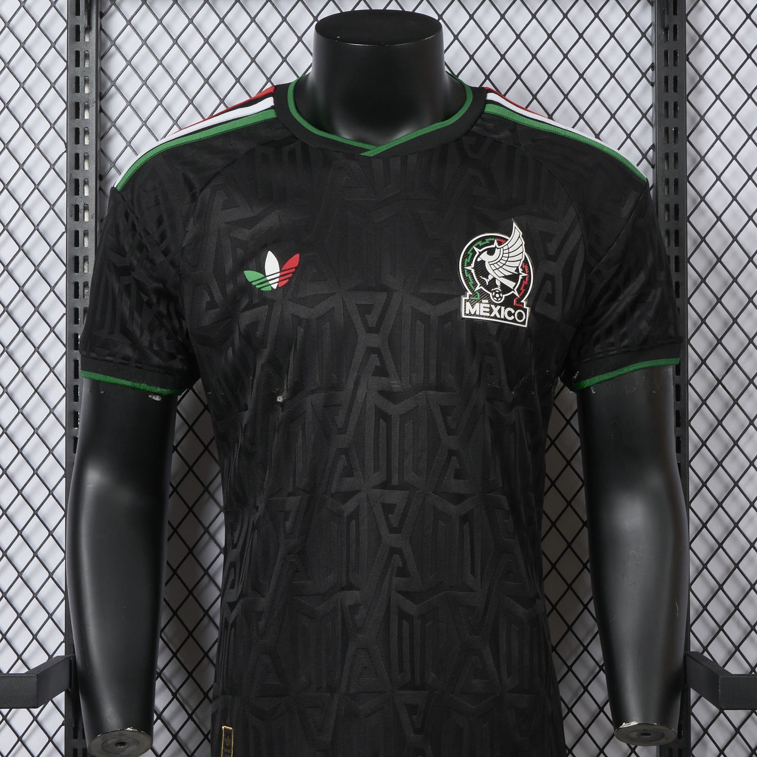Mexico 25-26 Thire Colors Trefoil Black Special Jersey - Player Version - ManixJersey