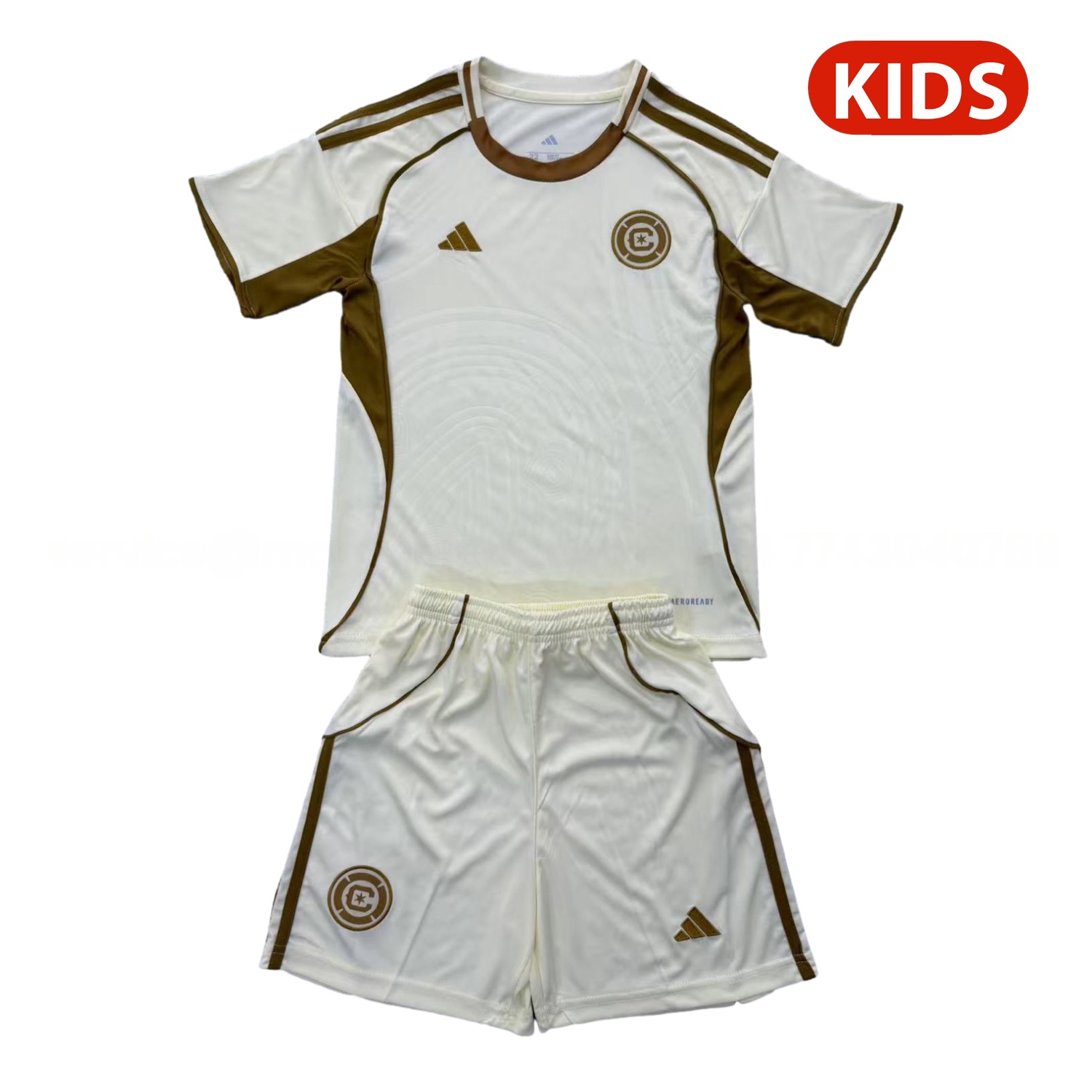 Chicago Fire 25-26 Pre-Match Training Kids Kit - ManixJersey