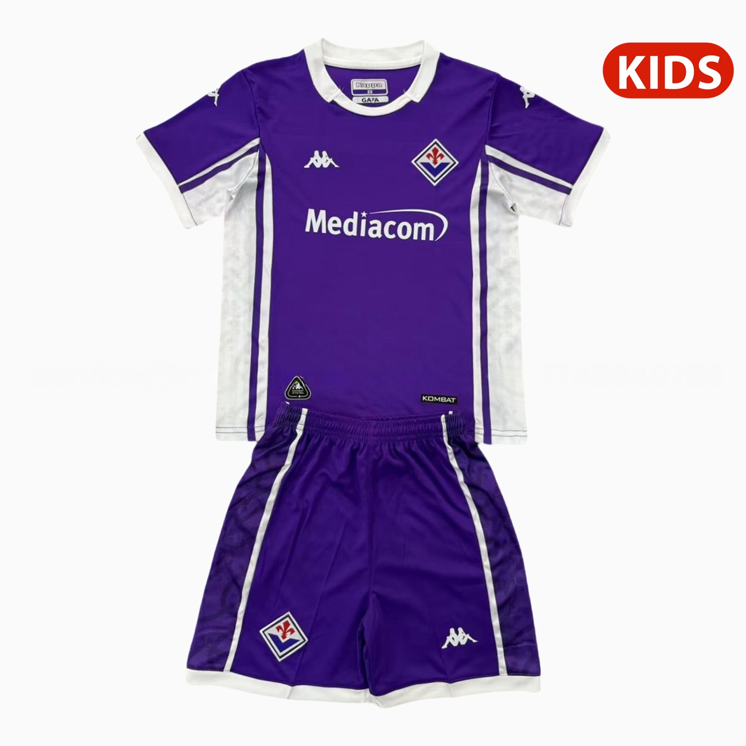 Fiorentina 25-26 Home Kids Kit - ManixJersey