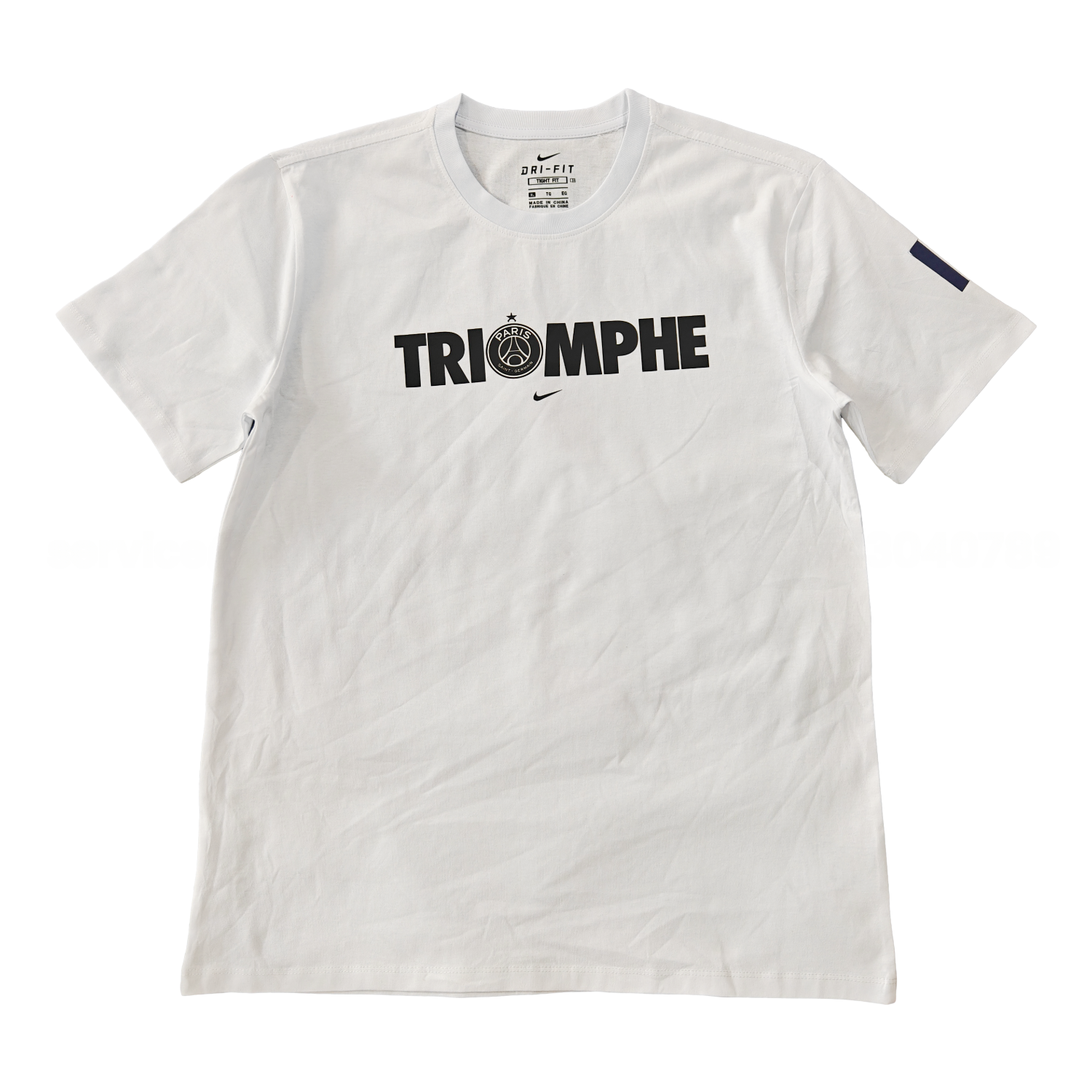 Paris Saint-Germain PSG 2025 Champions League Commemorative White T-shirt - ManixJersey