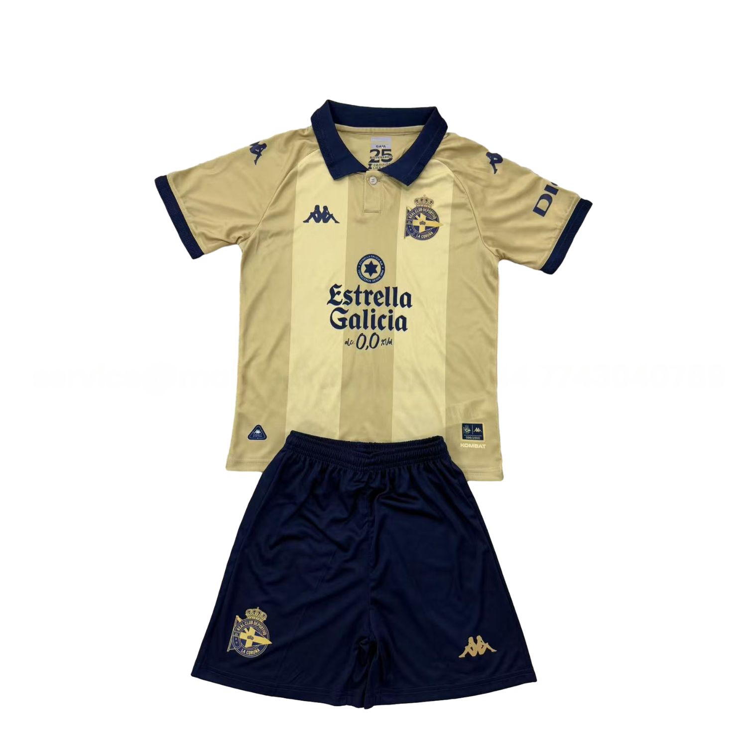 Deportivo de La Coruña 24-25 25th Anniversary of La Liga Triumph Men's Adult Jersey Set - Fans Version - ManixJersey