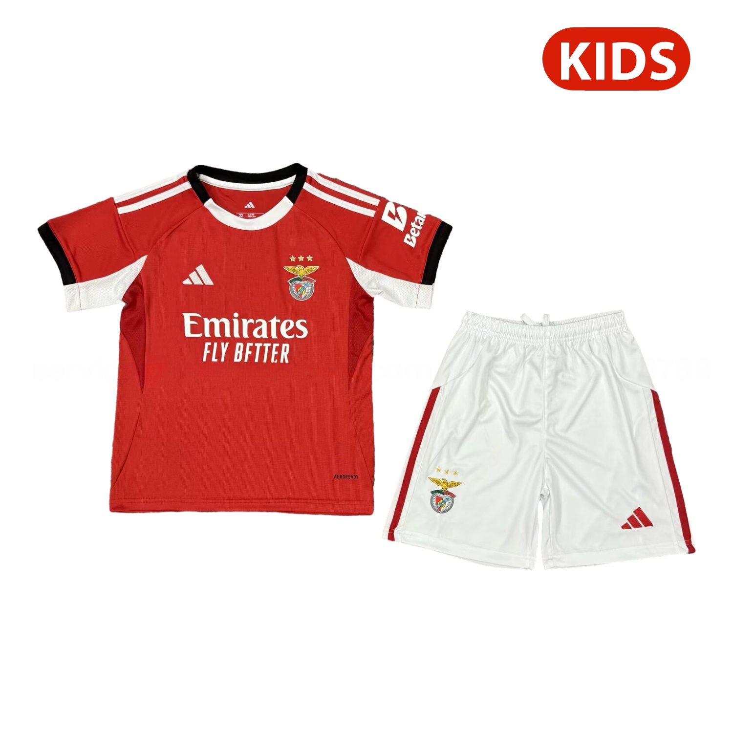 Benfica 25-26 Home Kids Kit - ManixJersey