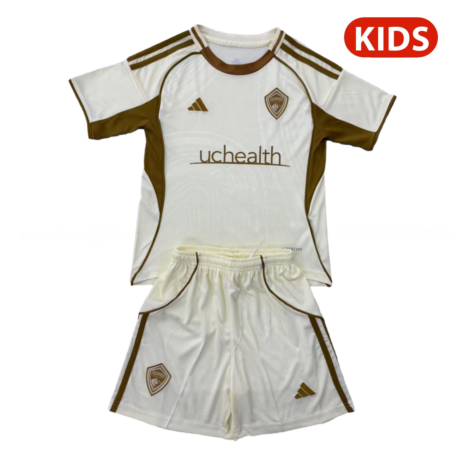 Colorado Rapids 25-26 Pre-Match Training Kids Kit - ManixJersey