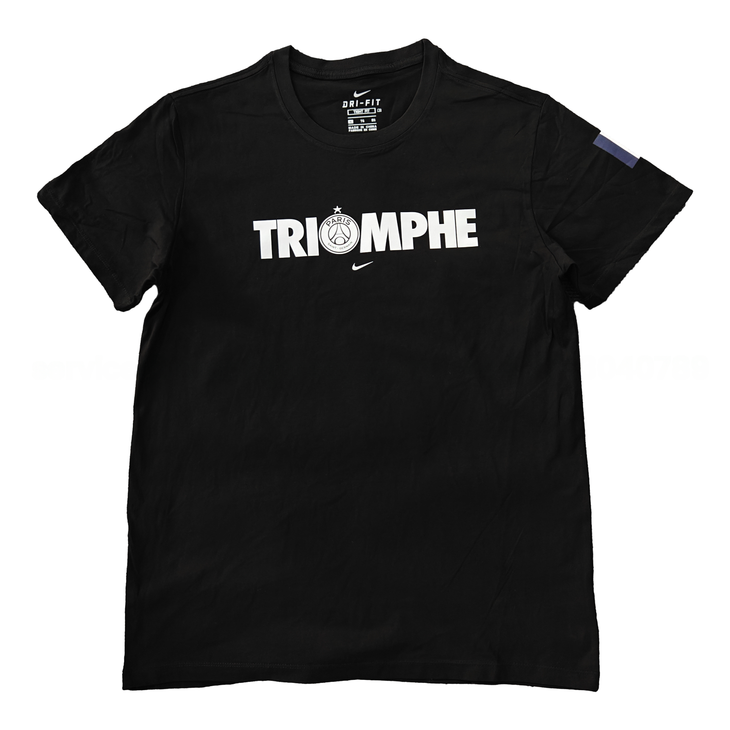 Paris Saint-Germain PSG 2025 Champions League Commemorative Black T-shirt - ManixJersey