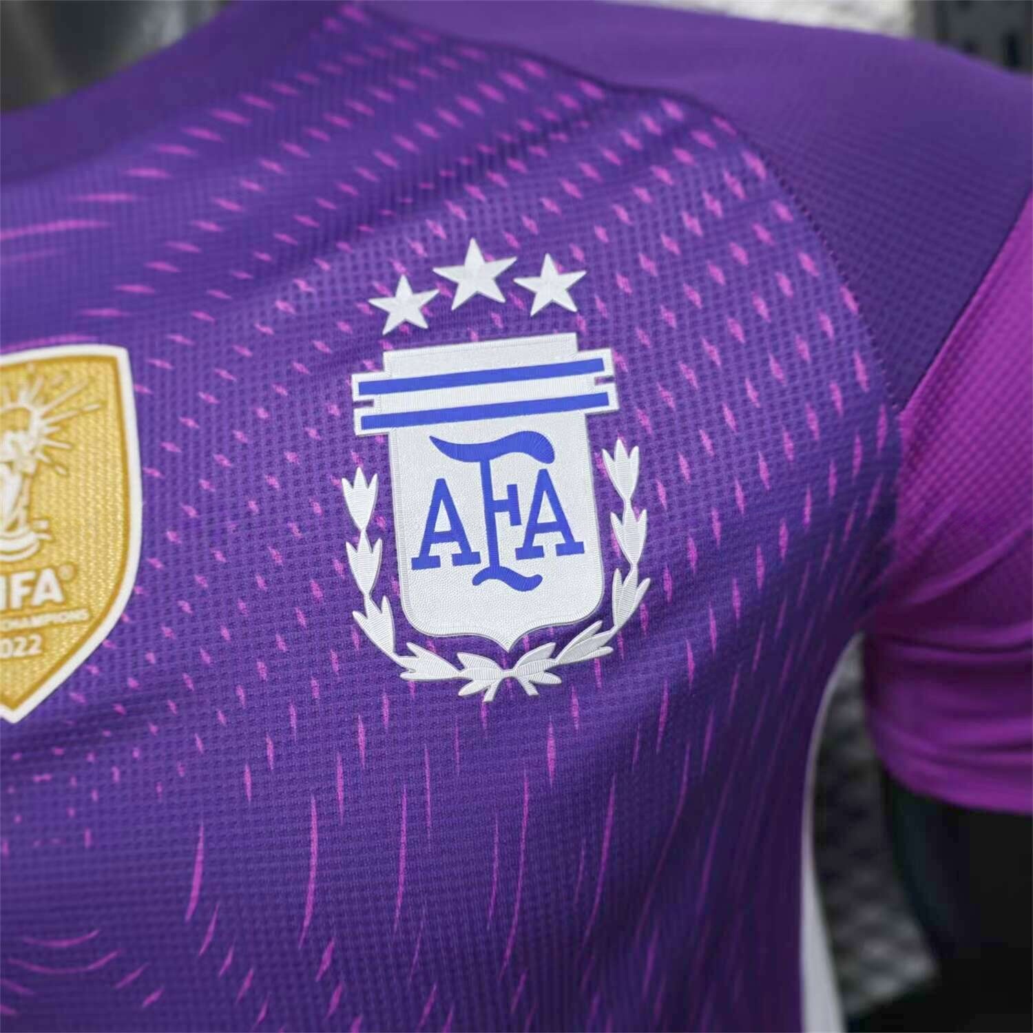 Argentina 25-26 Purple Goalkeeper Jersey - Player Version - ManixJersey