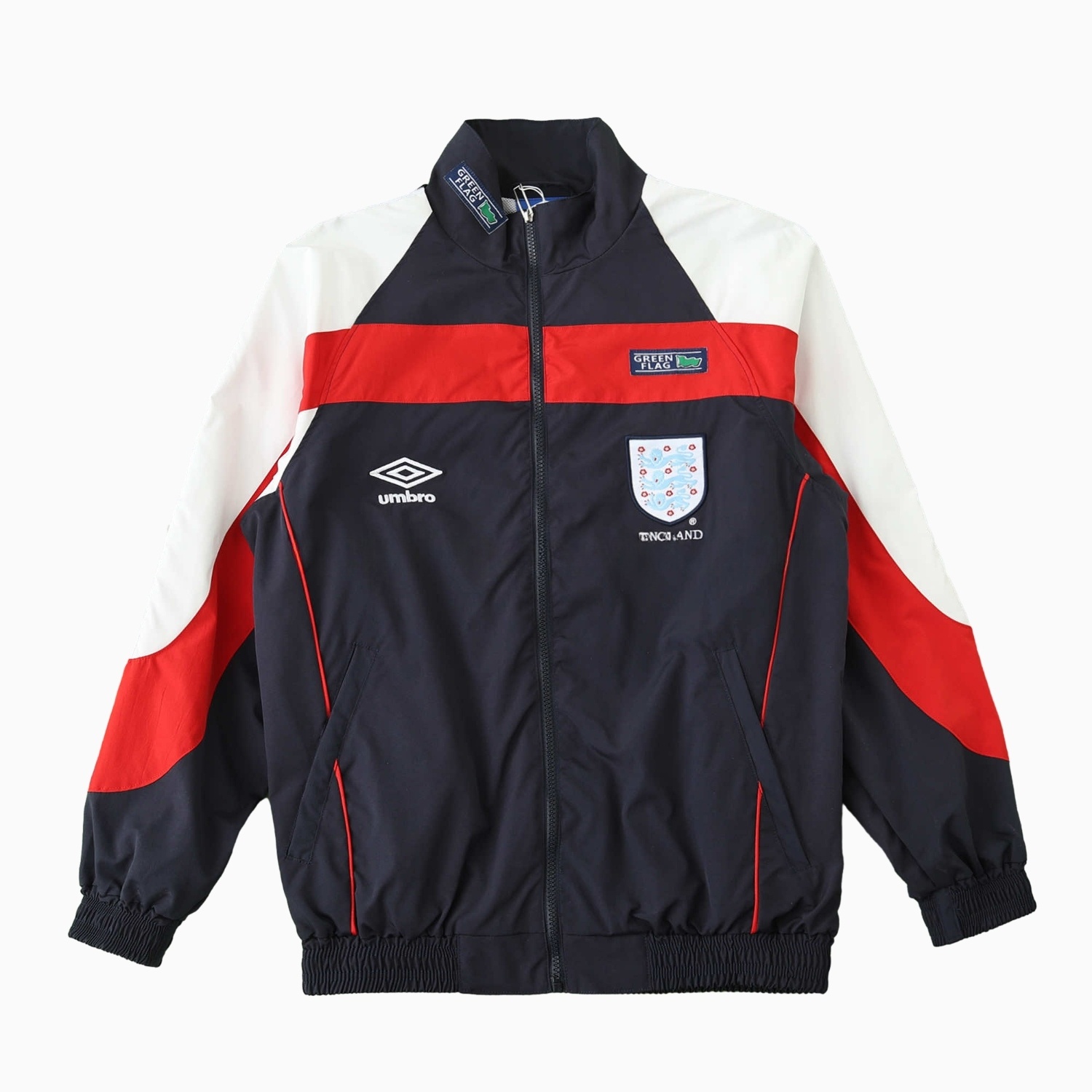 Retro England 1998 Windbreaker - Black - ManixJersey