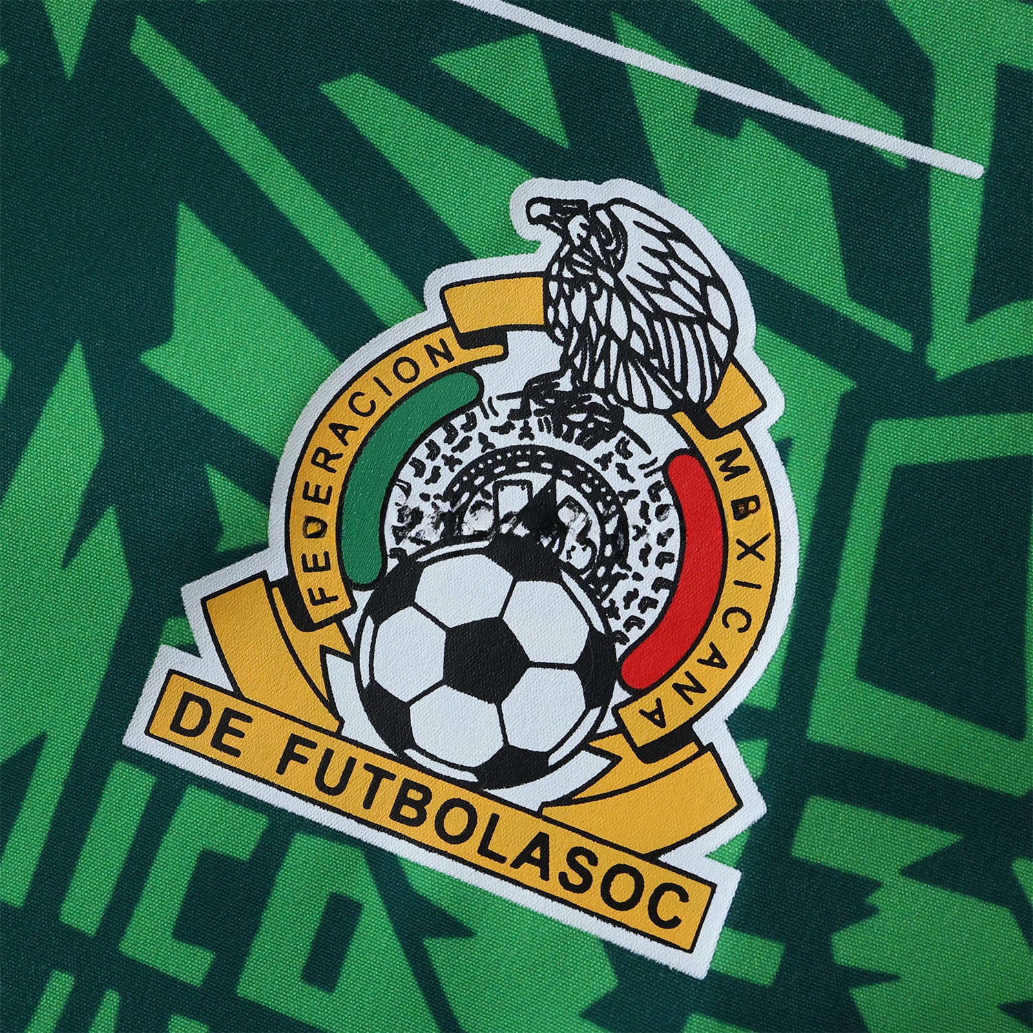 Retro Mexico 1994 Retro Style Double Sided Reversible Windbreaker - Green & Grey - ManixJersey