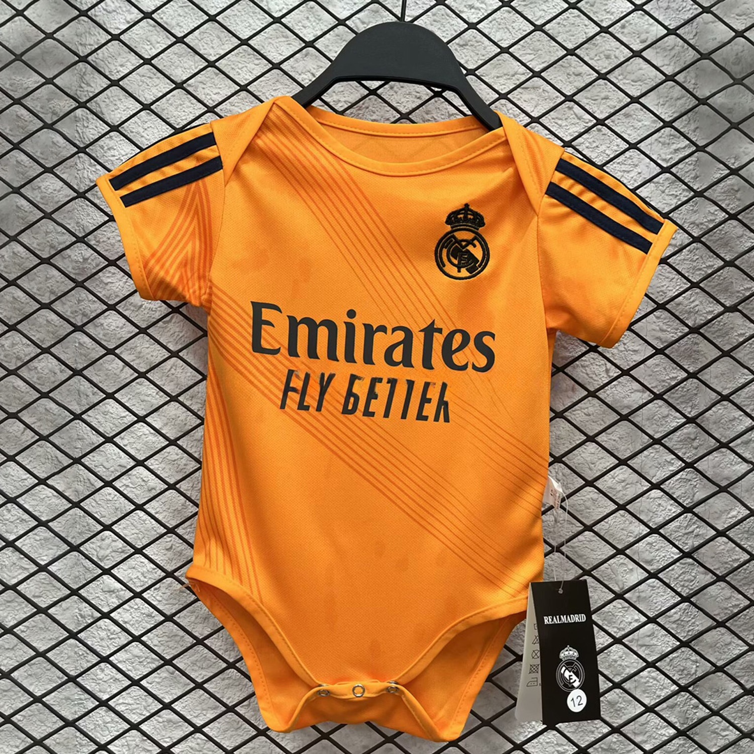 Real Madrid 24-25 Away Baby Crawling Suit - ManixJersey