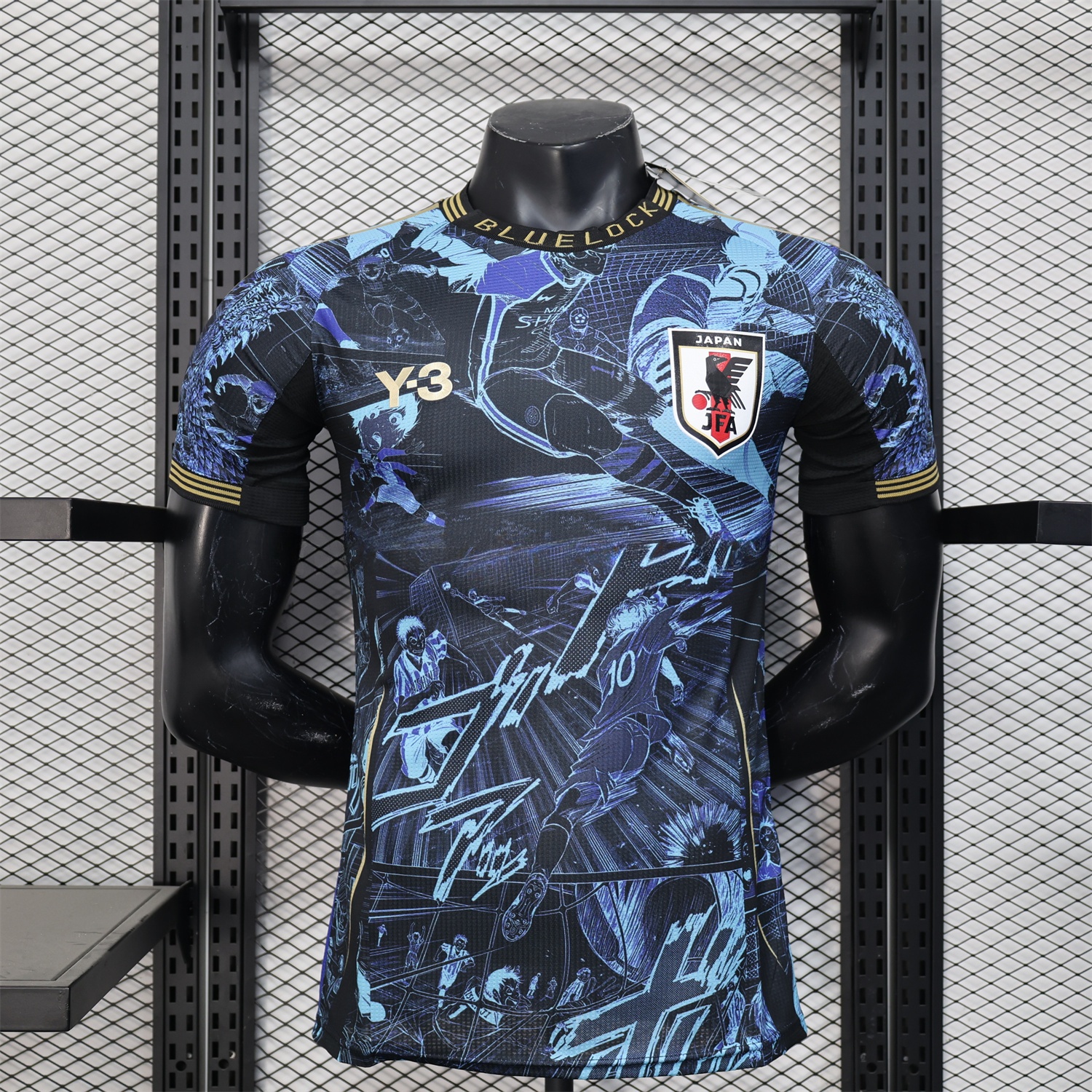 Japan 2025 Y3 BLUELOCK Special Edition Jersey - Player Version - ManixJersey