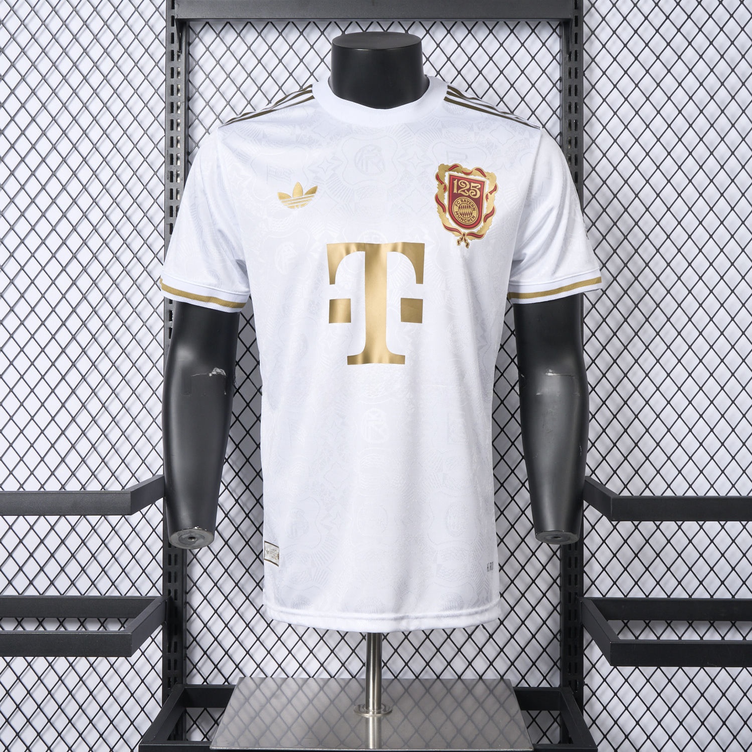 Bayern Munich 2025 White 125th Anniversary Jersey - Player Version - ManixJersey