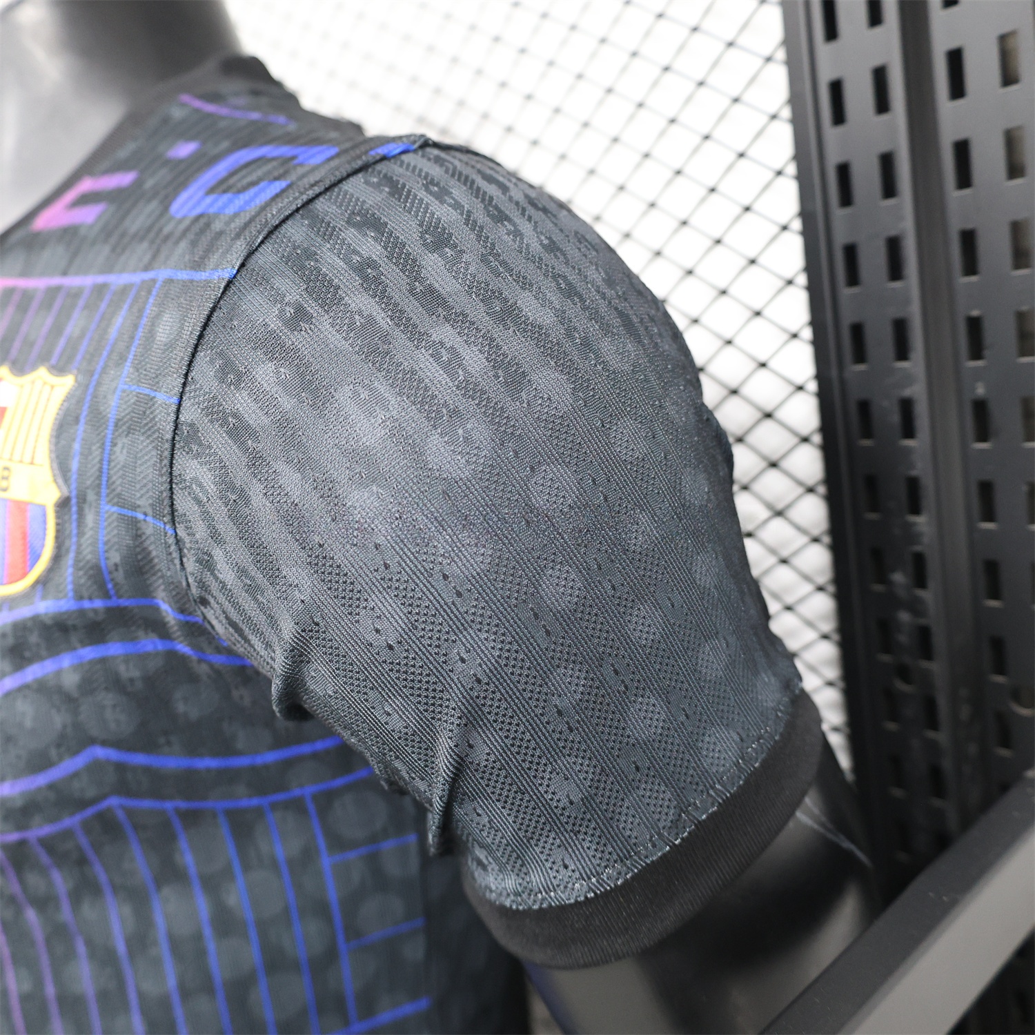 Barcelona 24-25 Black Fluorescent ICON Special Edition Jersey - Player Version - ManixJersey