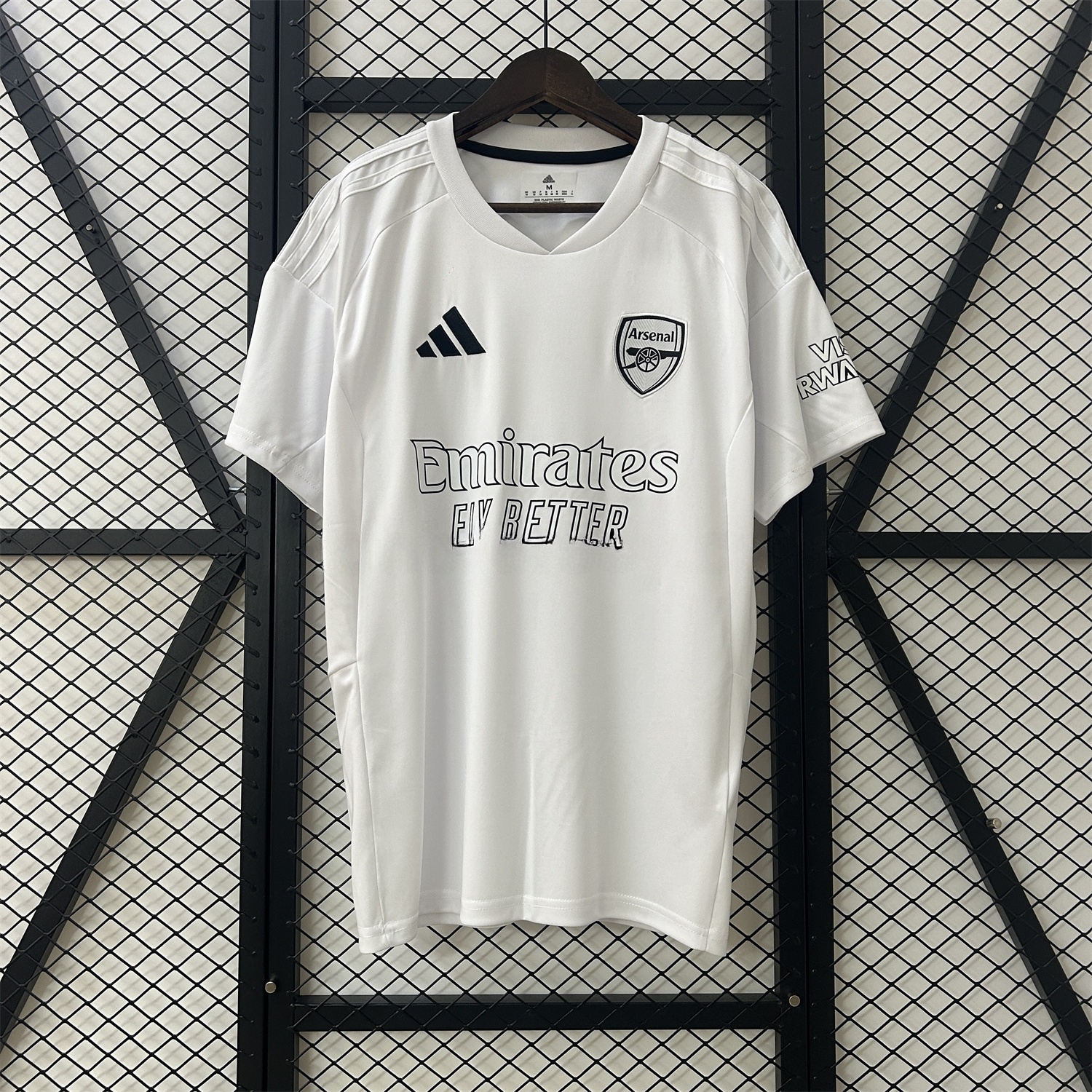 Arsenal 24-25 No More Red White Special Edition Jersey - Fans Version - ManixJersey