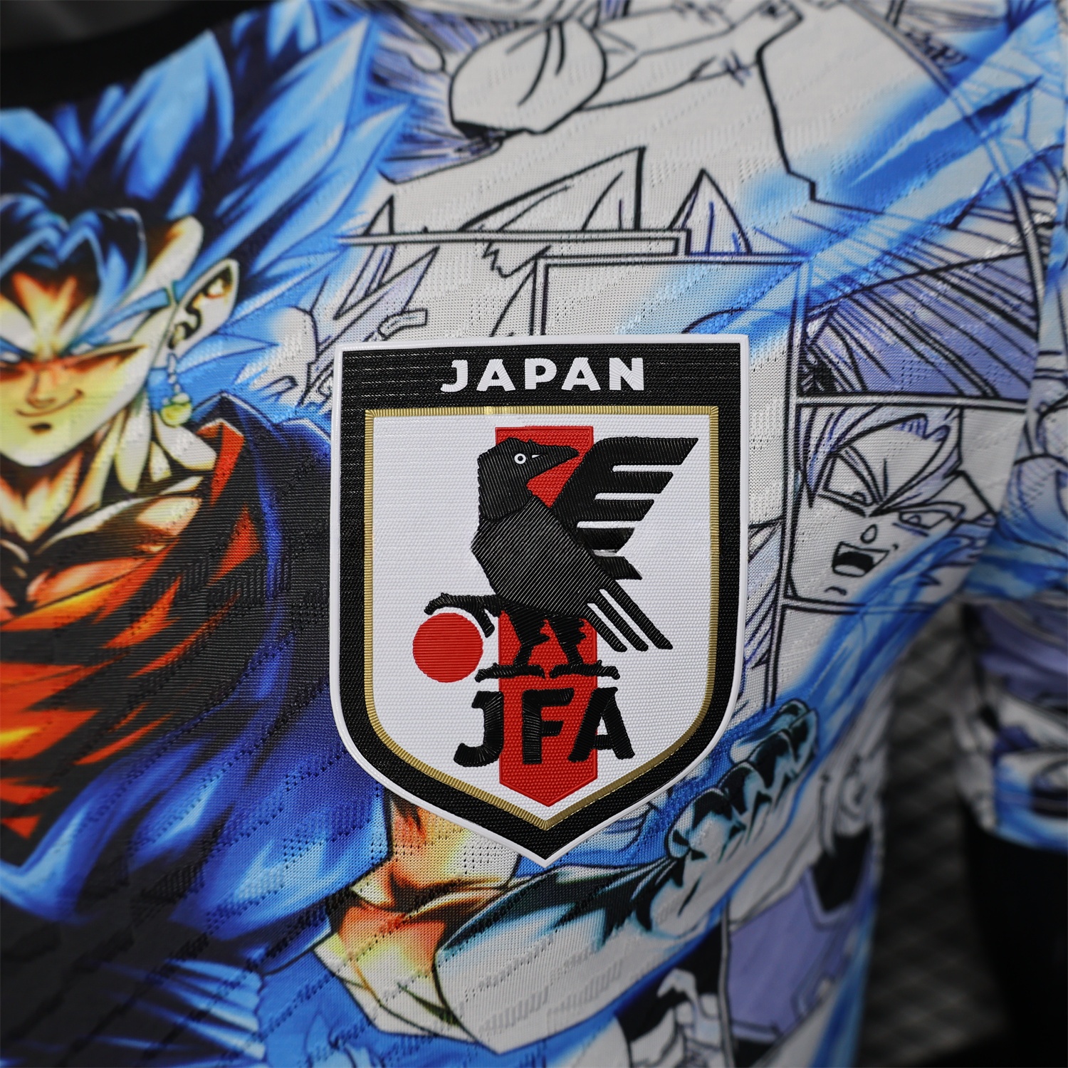 Japan 25-26 Blue Super Saiyan God Special Edition Jersey - Player Version - ManixJersey