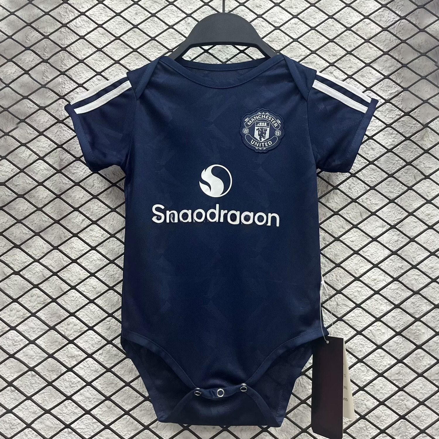 Manchester United 24-25 Away Baby Crawling Suit - ManixJersey
