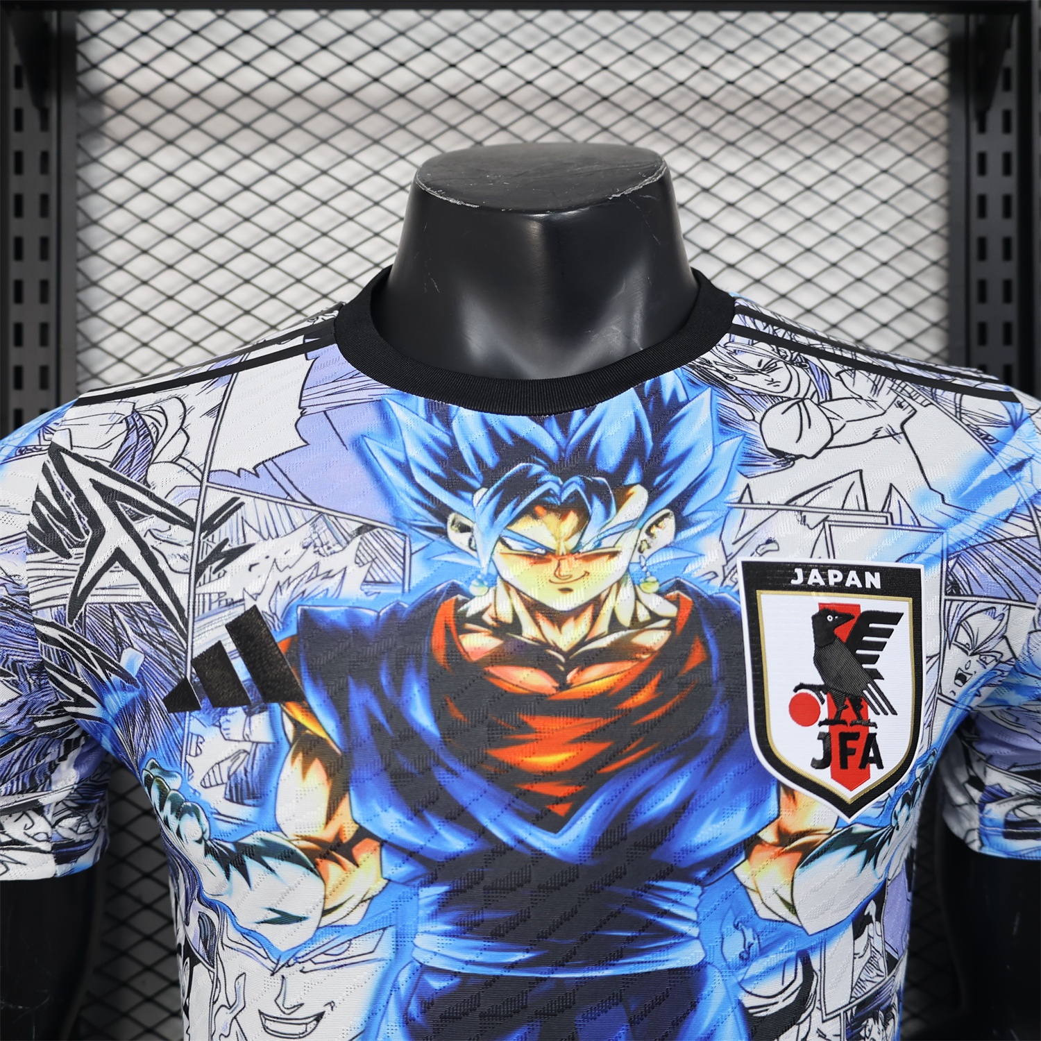 Japan 25-26 Blue Super Saiyan God Special Edition Jersey - Player Version - ManixJersey