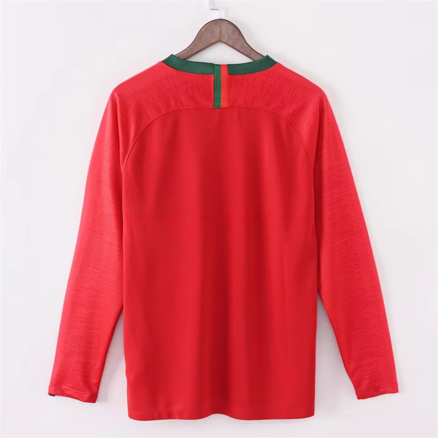 Retro Portugal 2018 Home Long Sleeves Jersey - ManixJersey