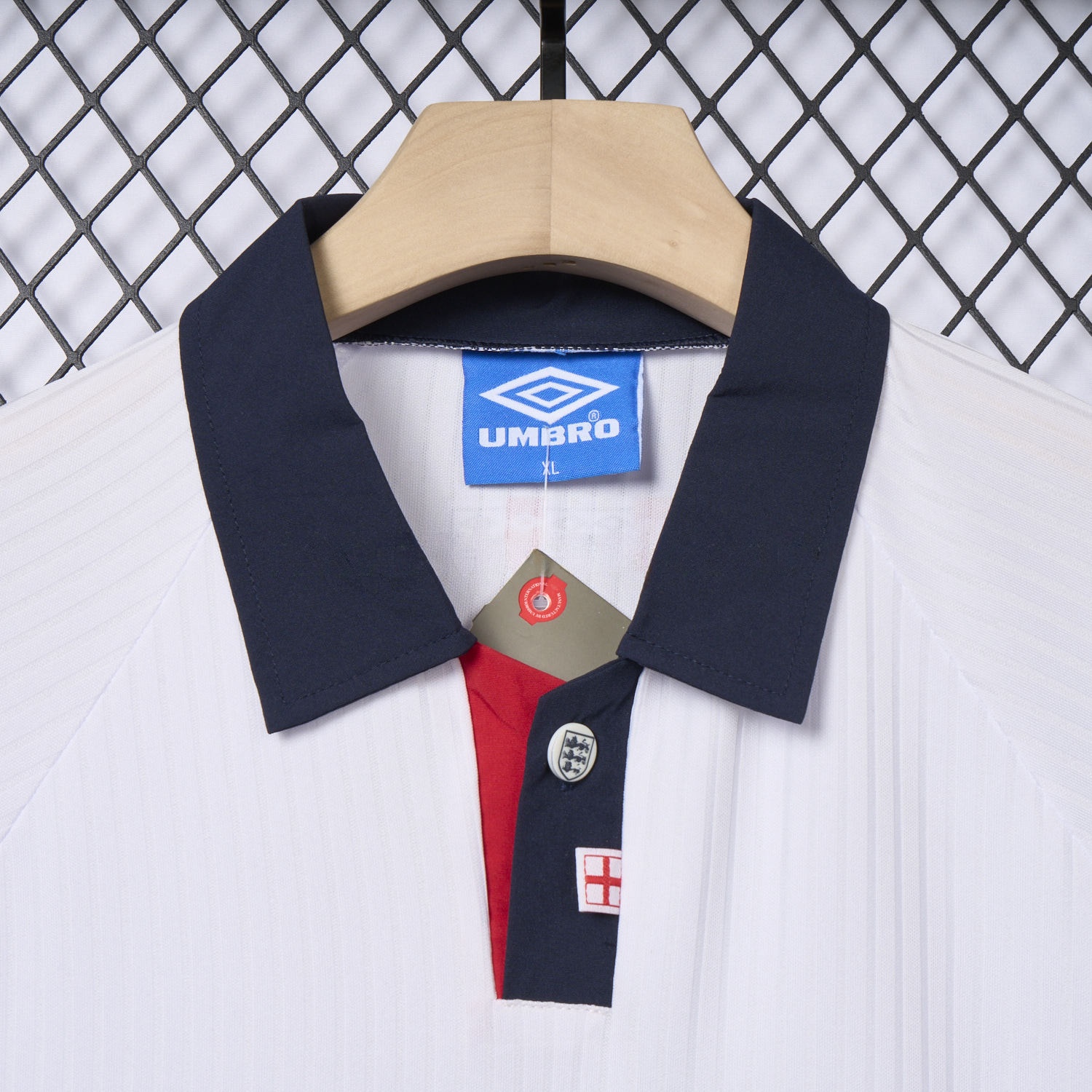 Retro England 1998 Home Jersey - ManixJersey