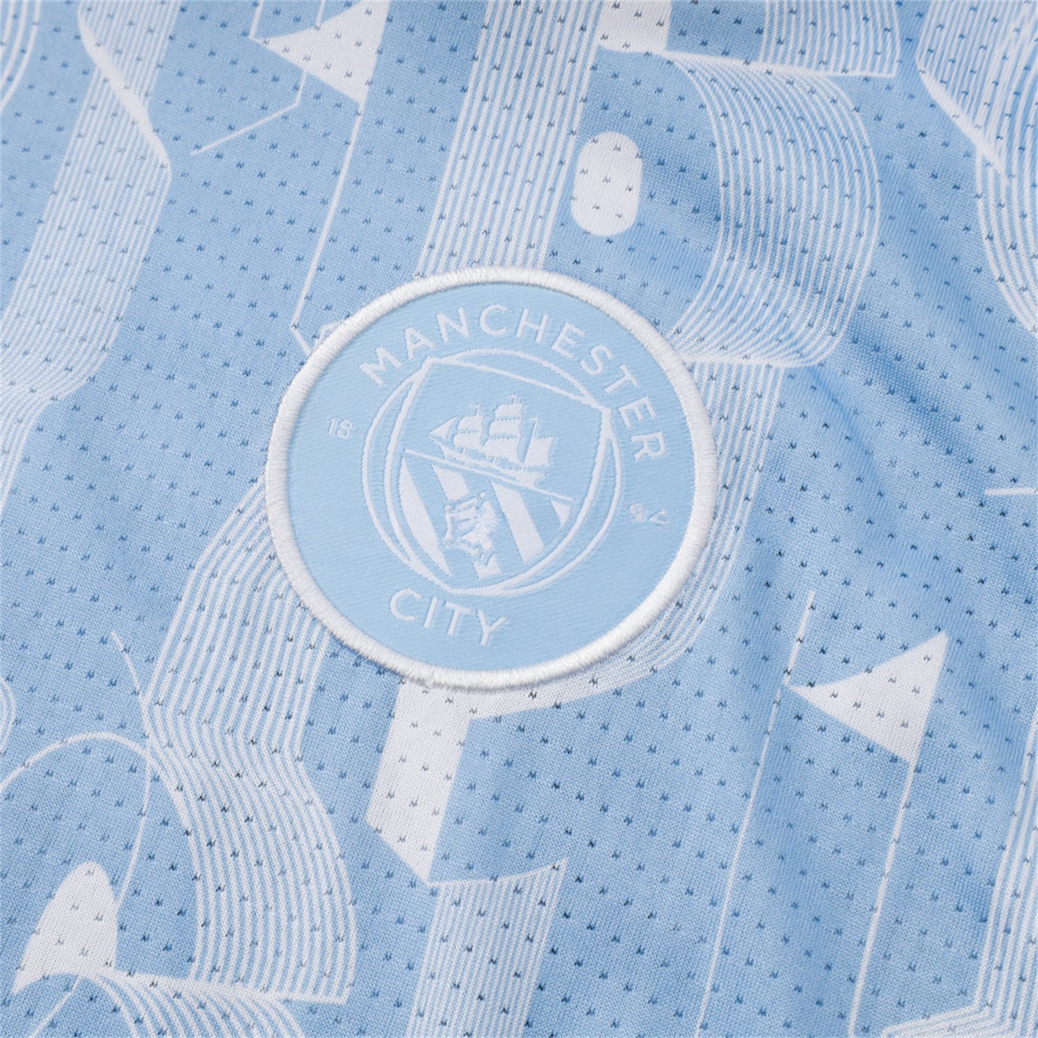 Manchester City 25-26 Vest Training Set - Sky Blue Vest and Deep Blue Shorts - ManixJersey