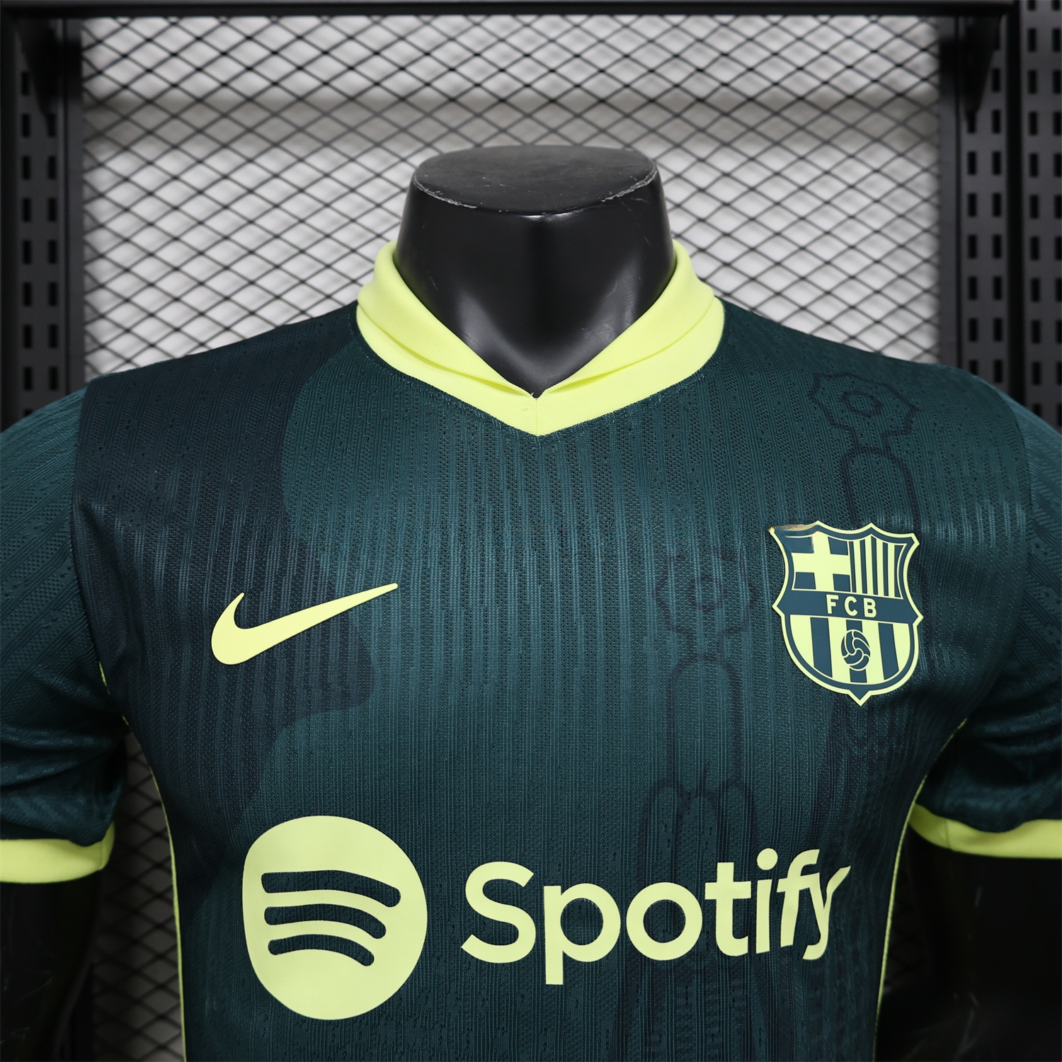 Barcelona 25-26 Green & Yellow Special Edition Jersey - Player Version - ManixJersey