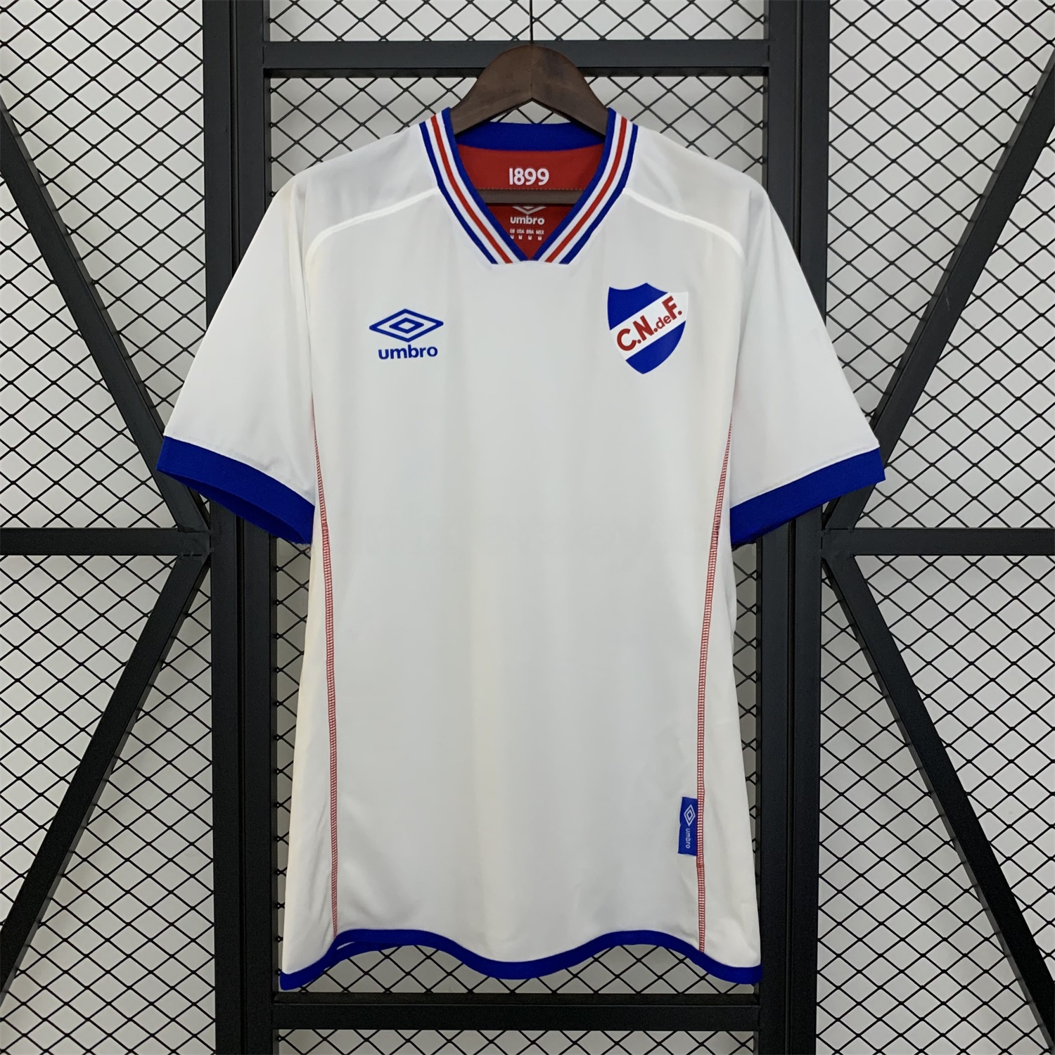 Uruguay Nacional Club Nacional de Football 25-26 White Training Jersey - Fans Version - ManixJersey
