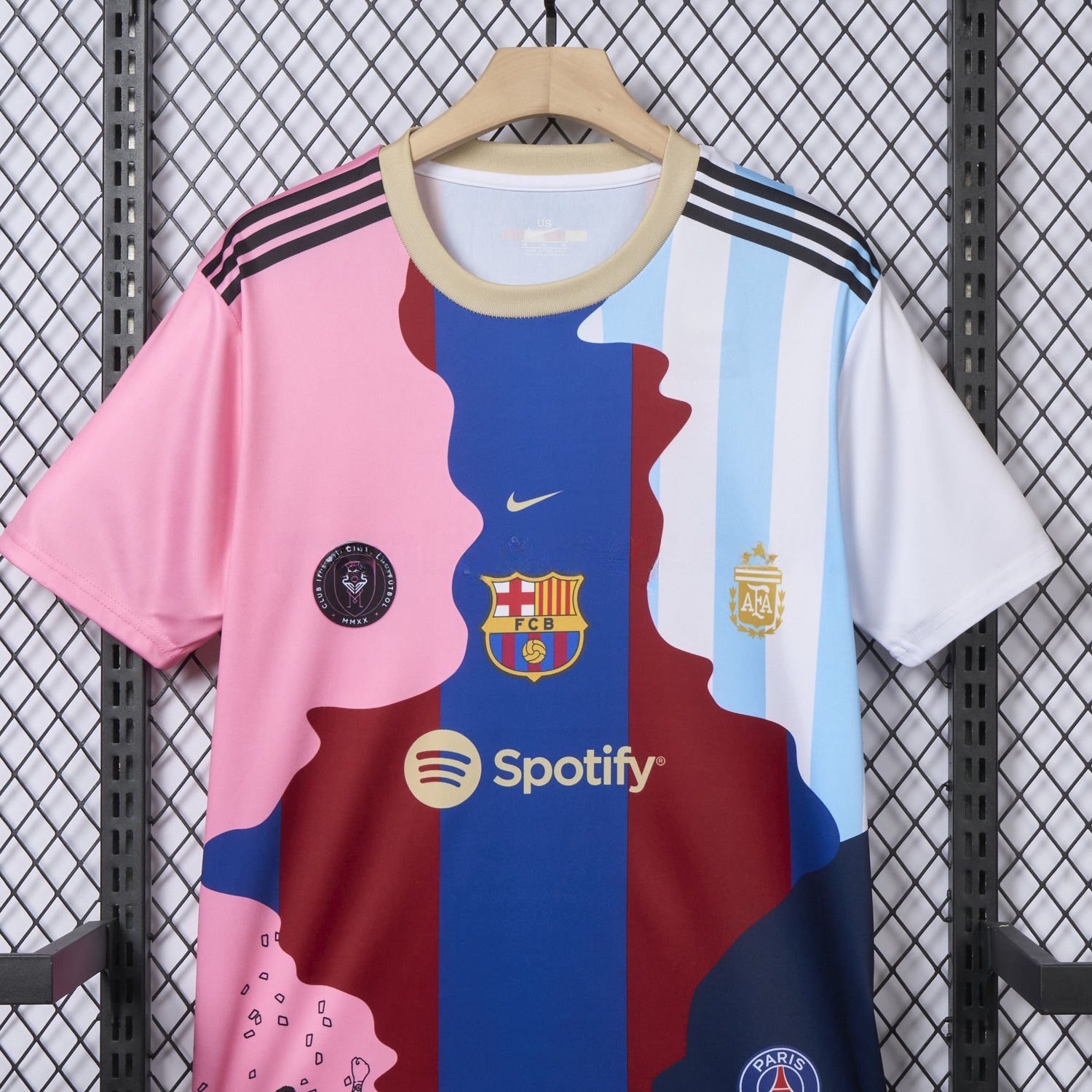 Messi Career Commemorative Jersey - Fans Version - B.A.R.S.A Argentina Paris Saint-Germain PSG INT M.A.M - ManixJersey