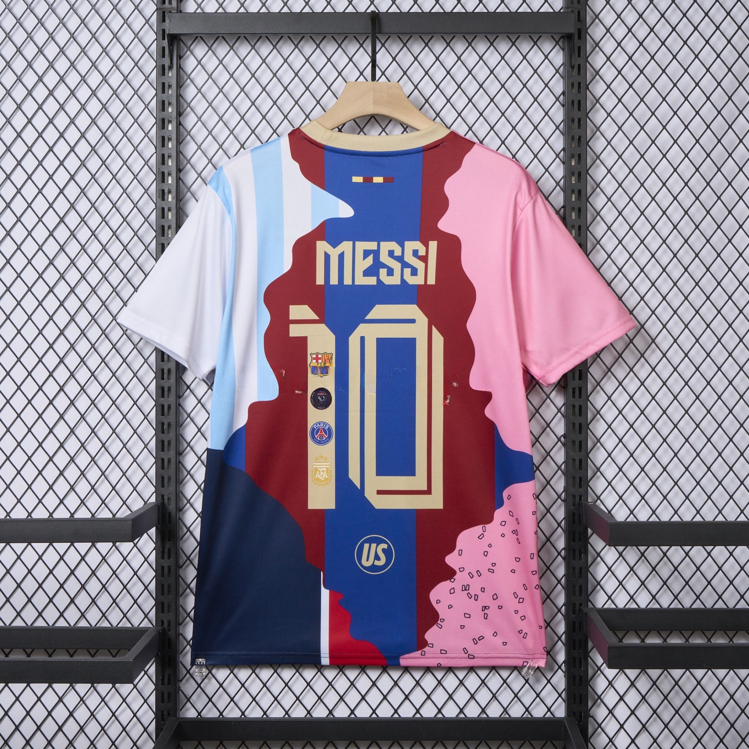 Messi Career Commemorative Jersey - Fans Version - B.A.R.S.A Argentina Paris Saint-Germain PSG INT M.A.M - ManixJersey