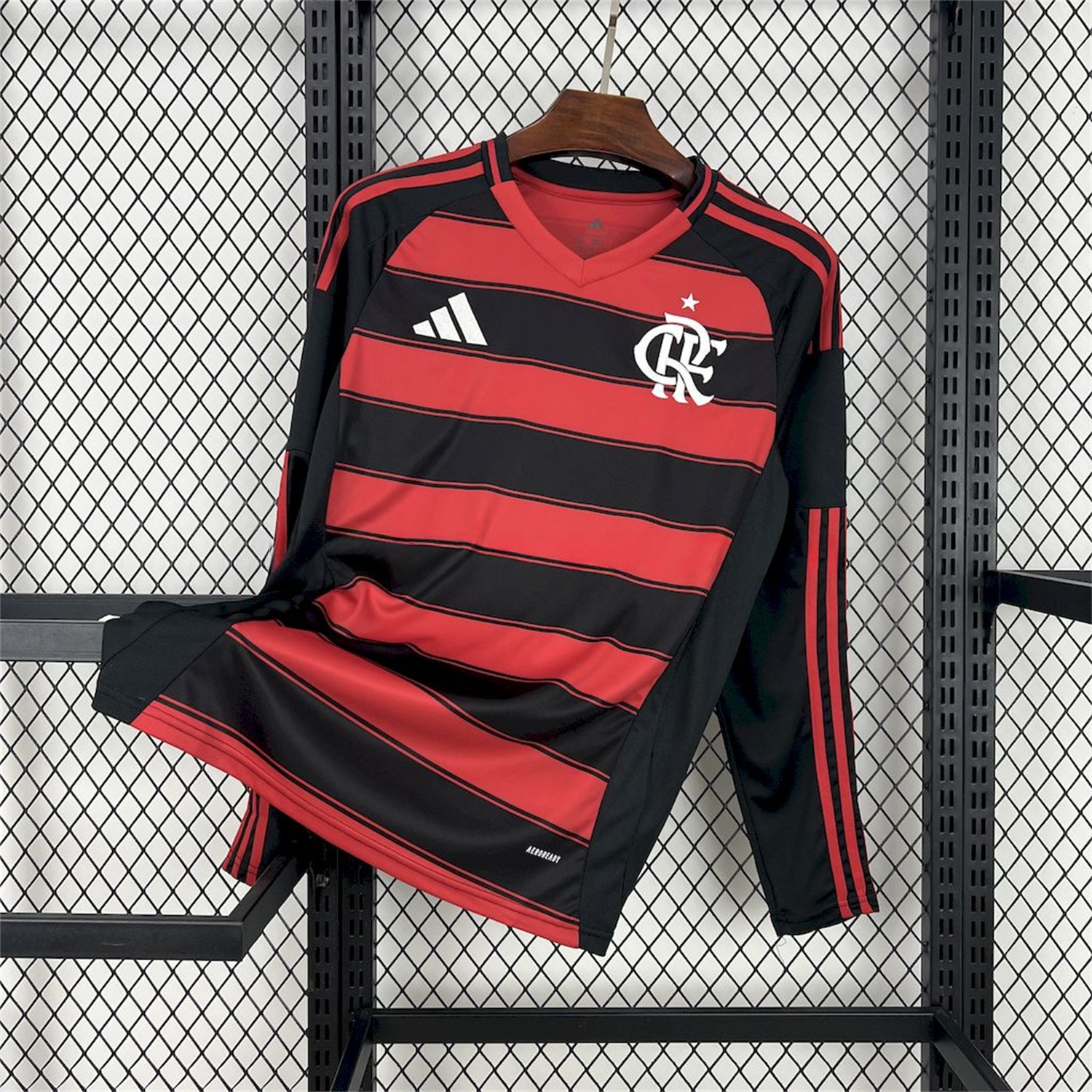 Flamengo 25-26 Home Unsponsored Long Sleeves Jersey - Fans Version - ManixJersey
