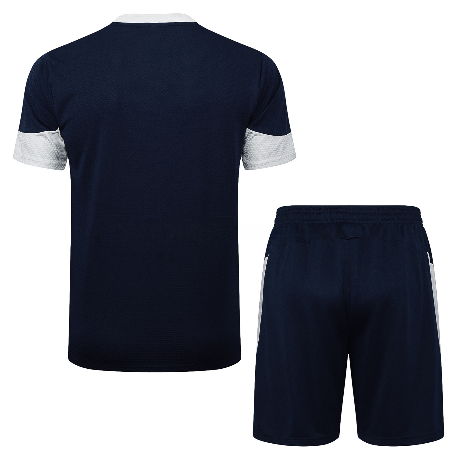Portugal 25-26 Short-Sleeve Training Set - Deep Blue Top and Shorts - ManixJersey