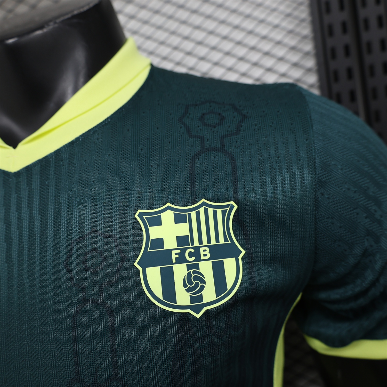 Barcelona 25-26 Green & Yellow Special Edition Jersey - Player Version - ManixJersey