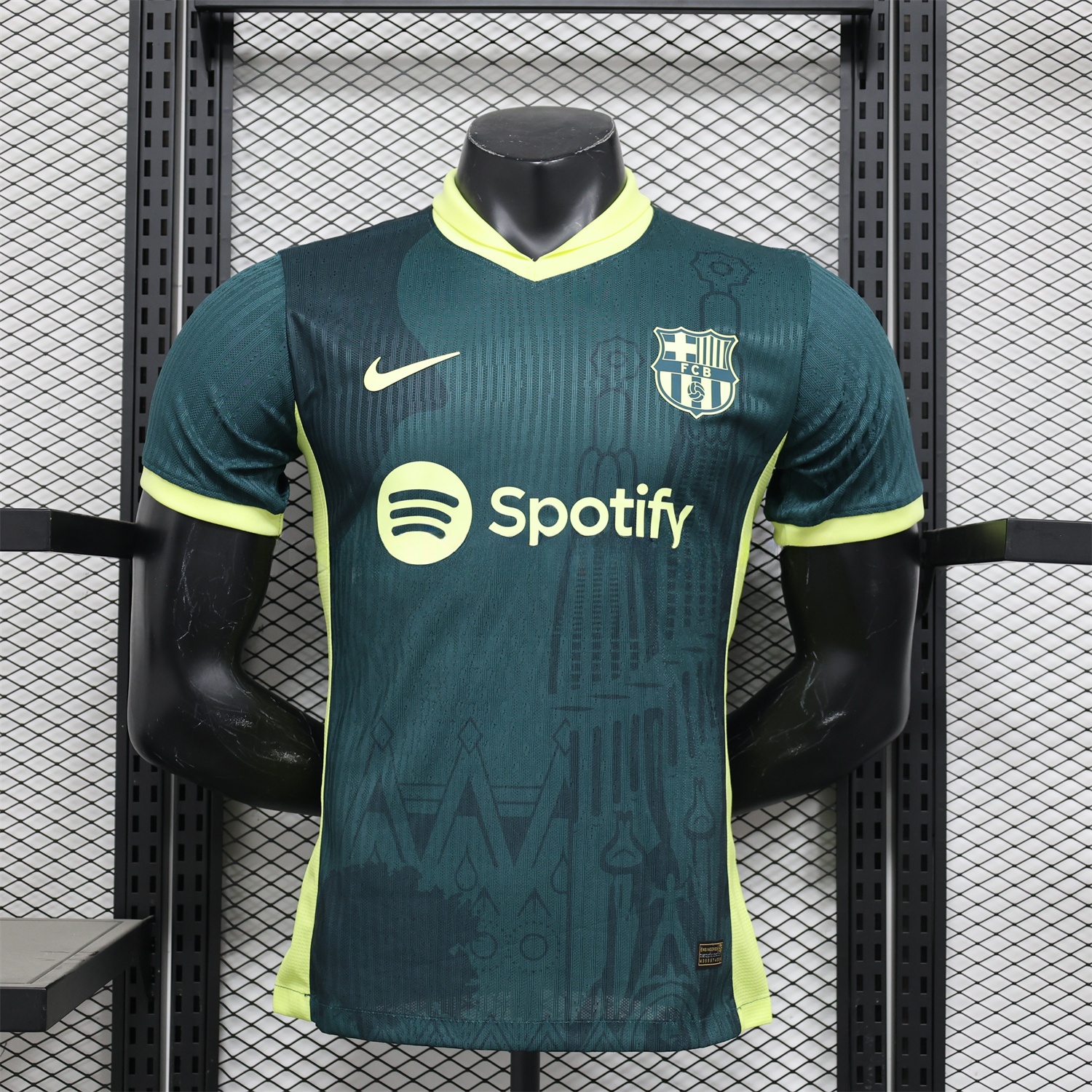 Barcelona 25-26 Green & Yellow Special Edition Jersey - Player Version - ManixJersey