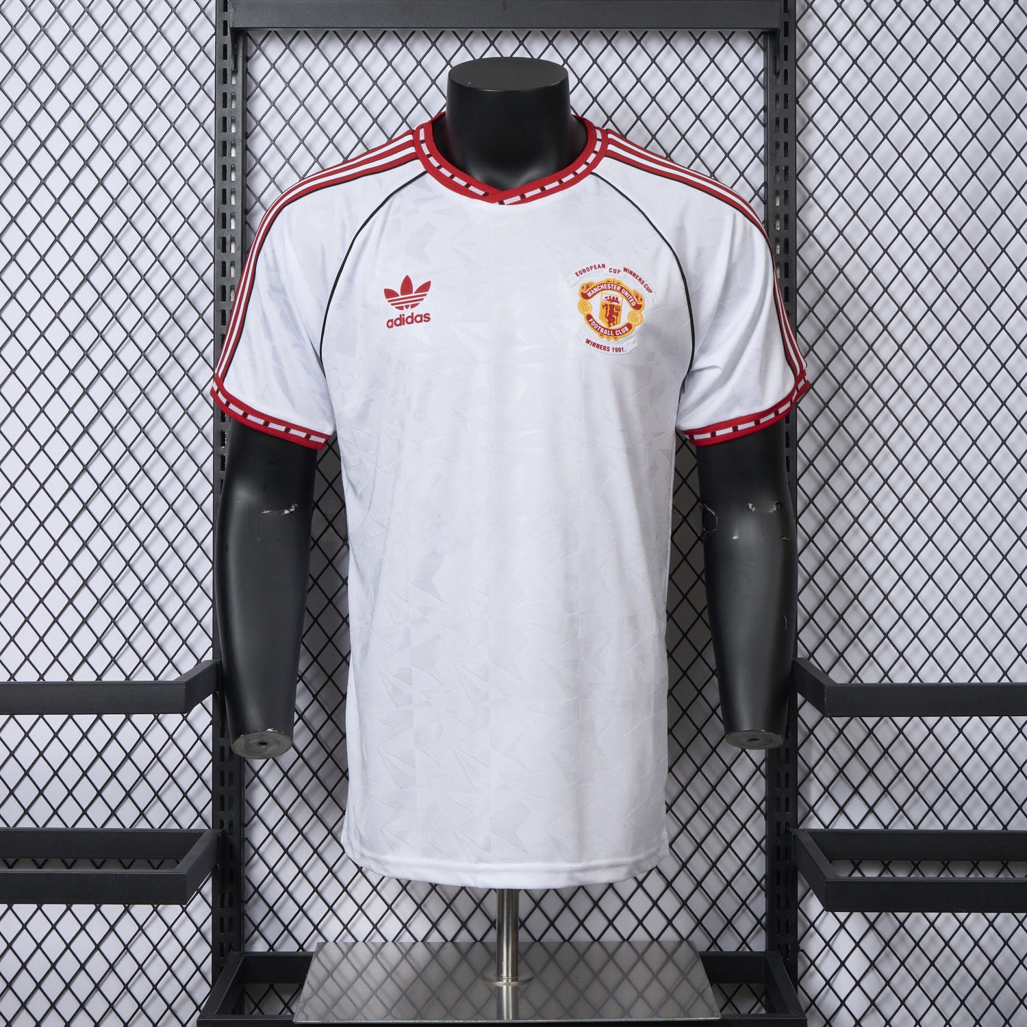 Retro Manchester United 1991 Third Remake Jersey - European Cup Winners' Cup Winners - Player Version - ManixJersey