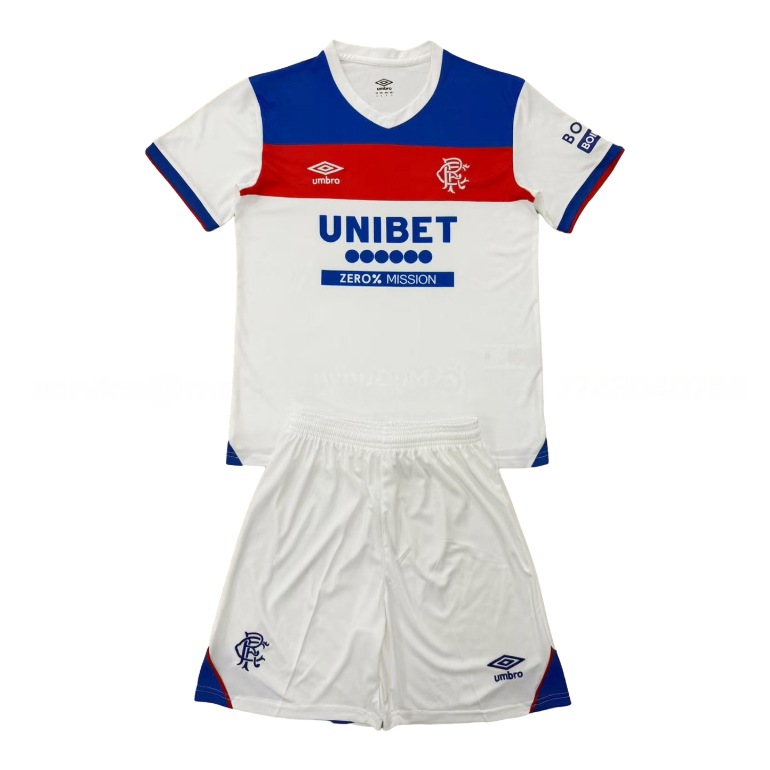 Glasgow Rangers 25-26 Away Men's Adult Jersey Set - Fans Version - ManixJersey